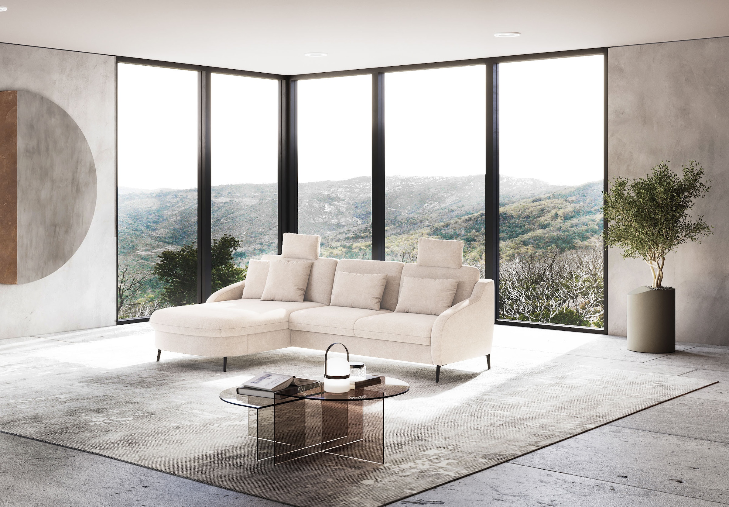 sit&more Ecksofa »Soul L-Form«, wahlweise mit Bettfunktion und Bettkasten o günstig online kaufen