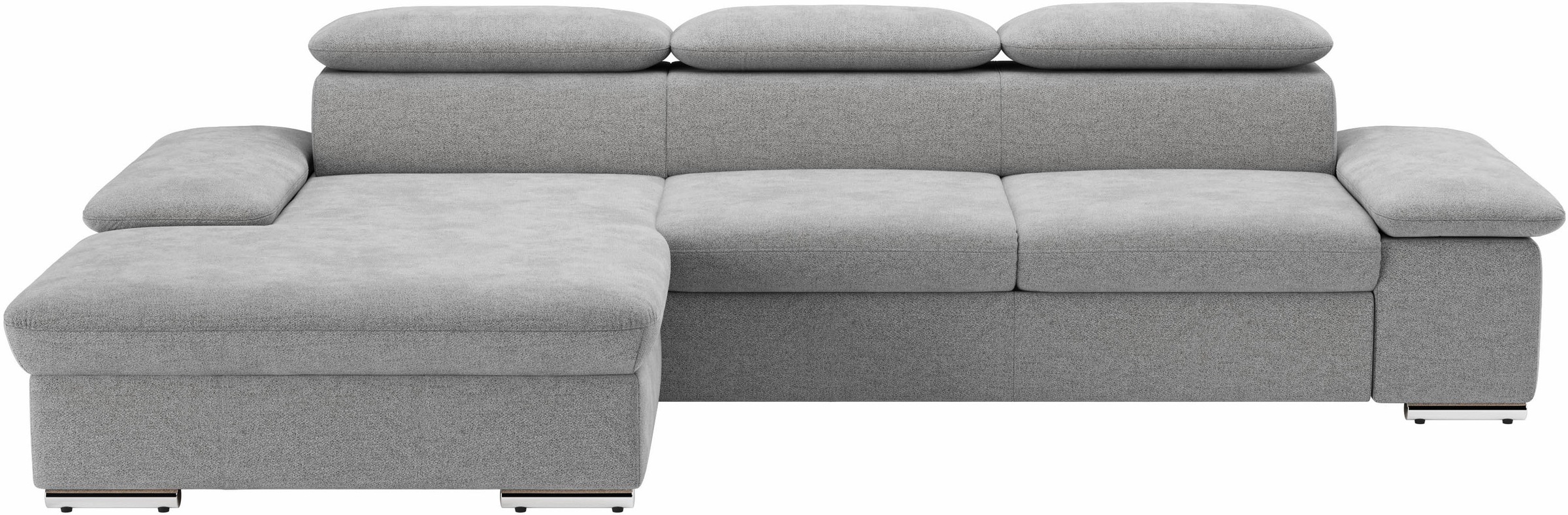 sit&more Ecksofa »Valantine L-Form, B: 286 cm« mit Arm- & Kopfteilverstellu günstig online kaufen