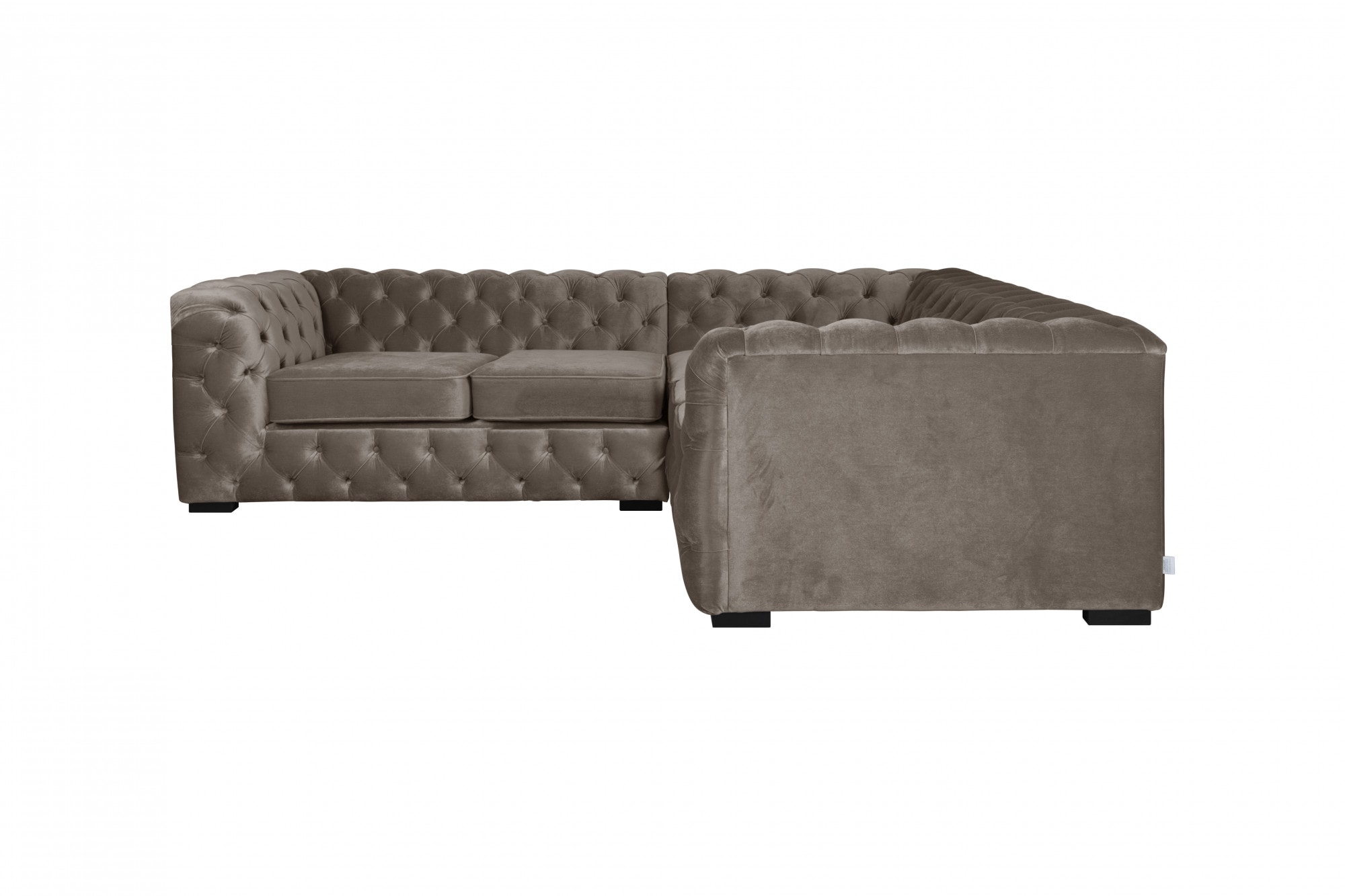 Guido Maria Kretschmer Home&Living Chesterfield-Sofa »KALINA L-Form«, hochwertige Chesterfield-Ausführung, sehr hochwertige Verarbeitung