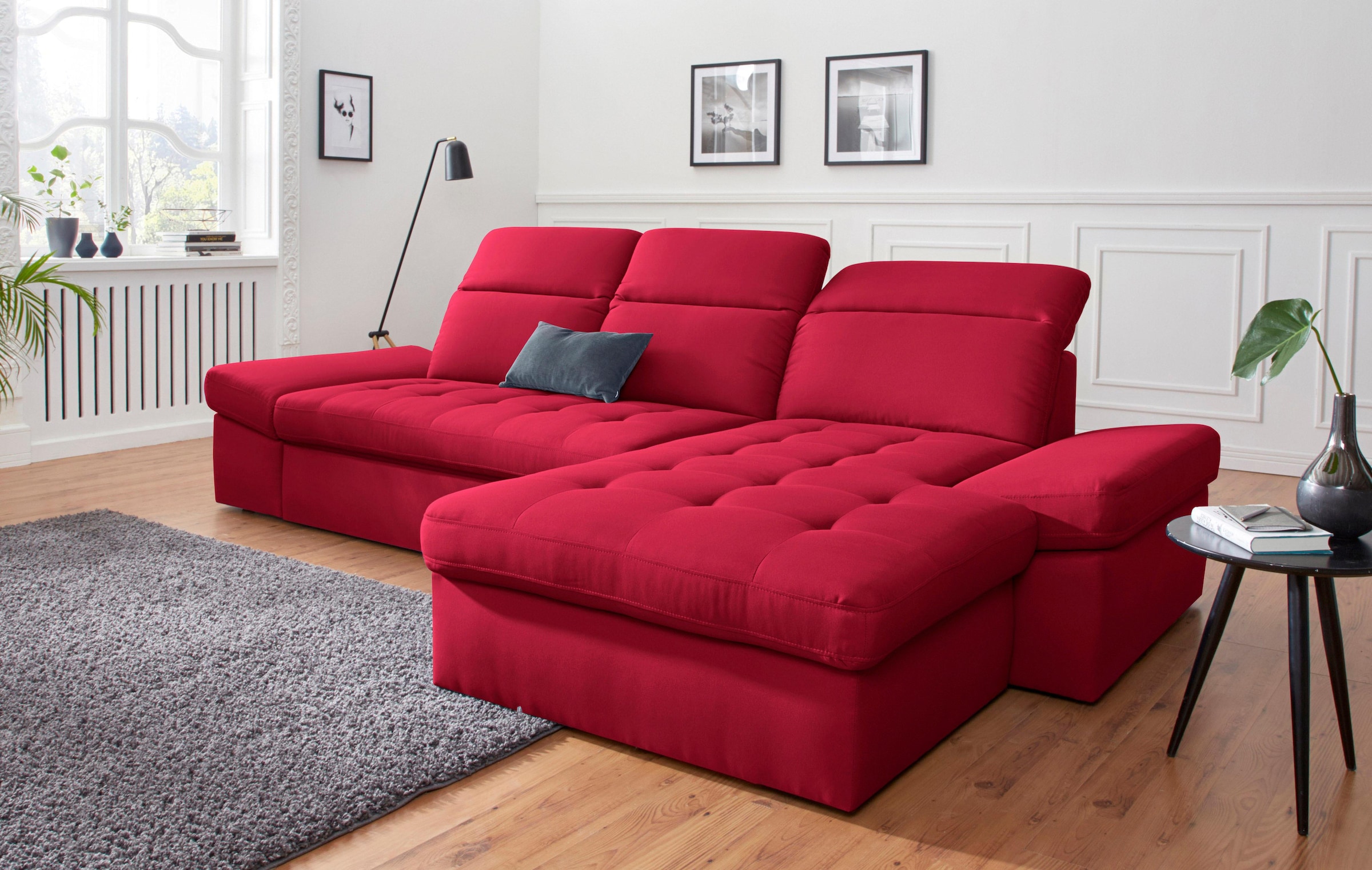 sit&more Ecksofa »Stardust L-Form«, wahlweise mit Bettfunktion und Bettkast günstig online kaufen