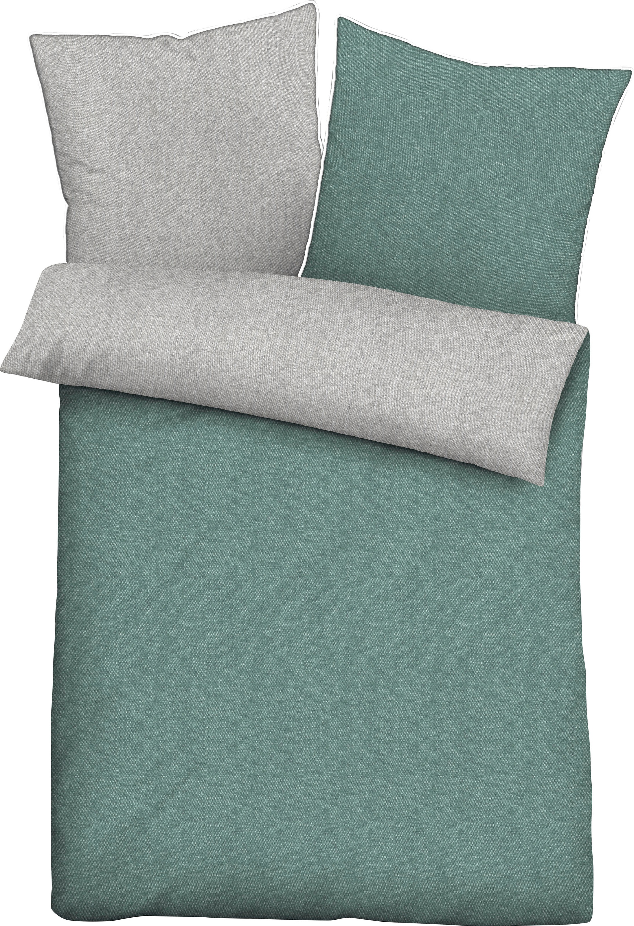 Biberna Wendebettwäsche Hermal, Flanell, 2 teilig, günstig online kaufen