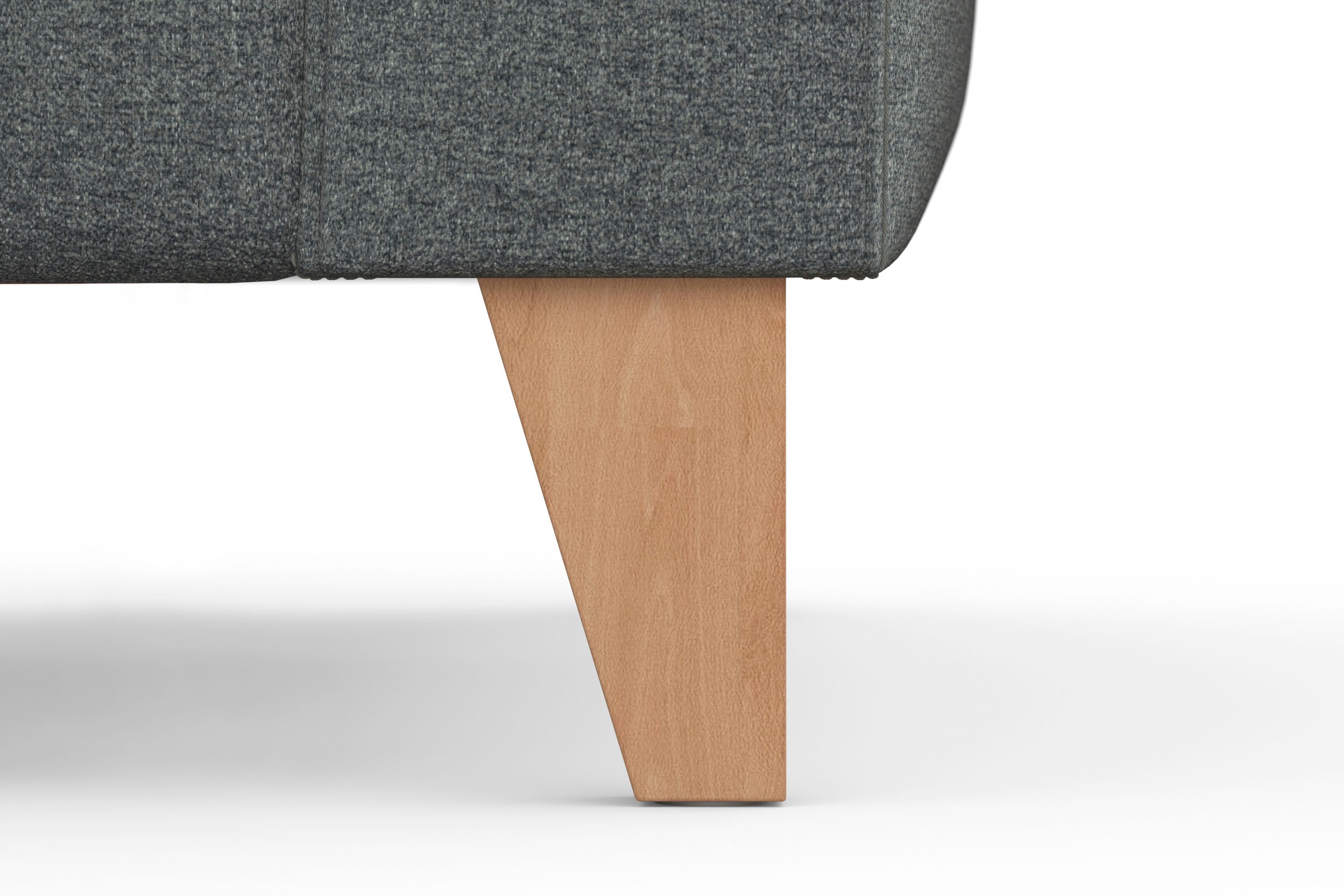sit&more Ecksofa »Visby L-Form«, Wahlweise mit Bettfunktion und Bettkasten, frei im Raum stellbar