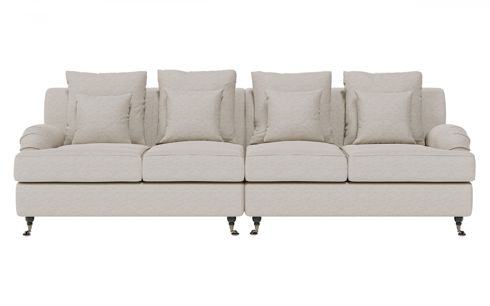 Guido Maria Kretschmer Home&Living Big-Sofa »NORIN«, zwei Fußarten: vorne - günstig online kaufen