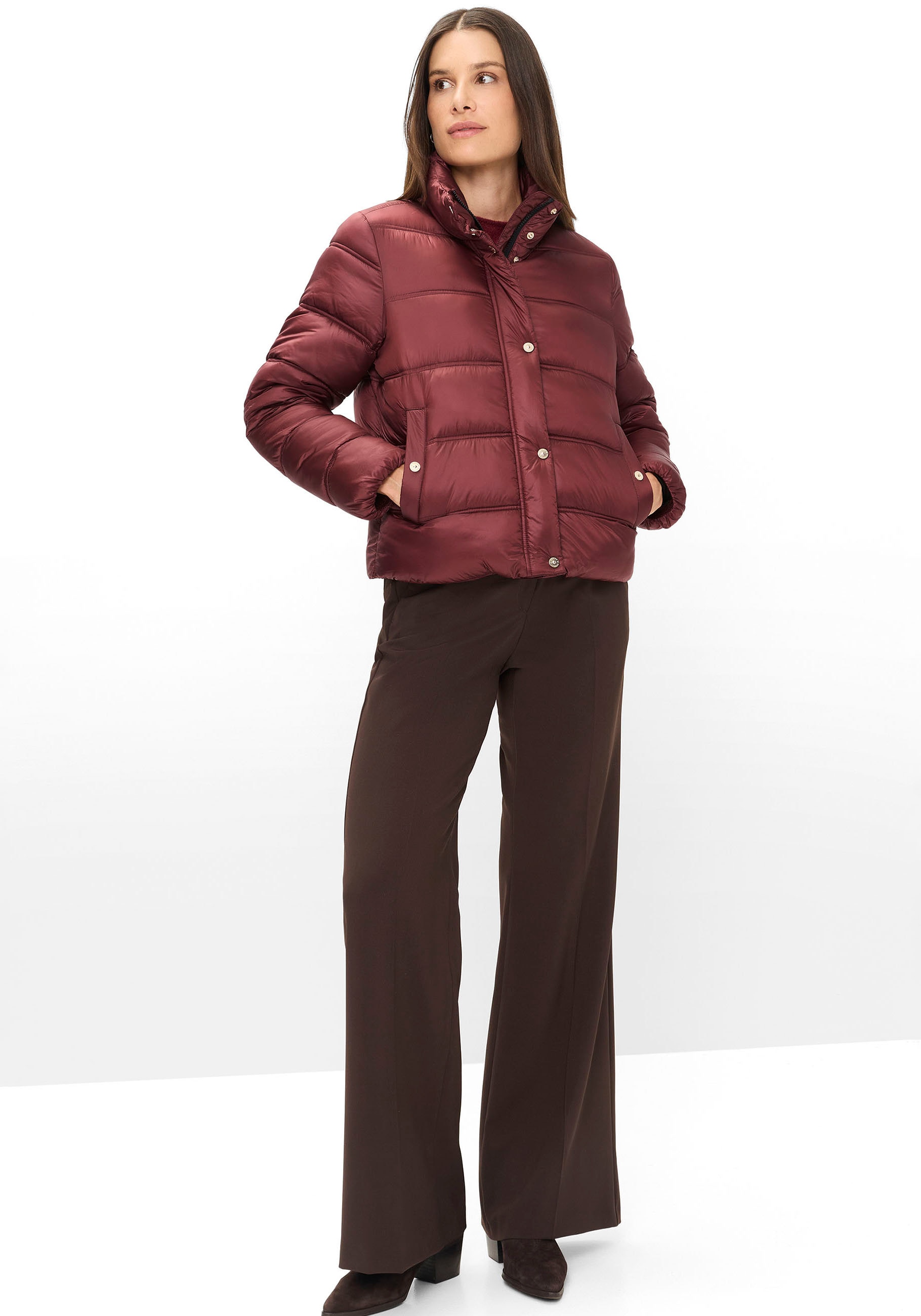 Fuchs Schmitt Steppjacke »Steppjacke« ohne Kapuze mit Eingrifftaschen an der Seite