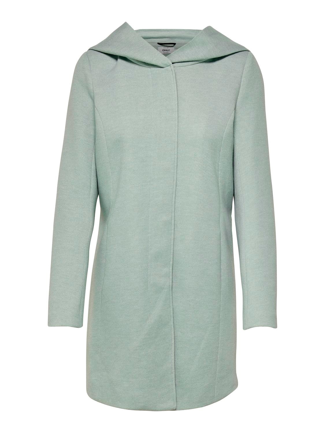 ONLY Langjacke »ONLSEDONA LIGHT COAT OTW NOOS«, mit Kapuze, in melierter Optik