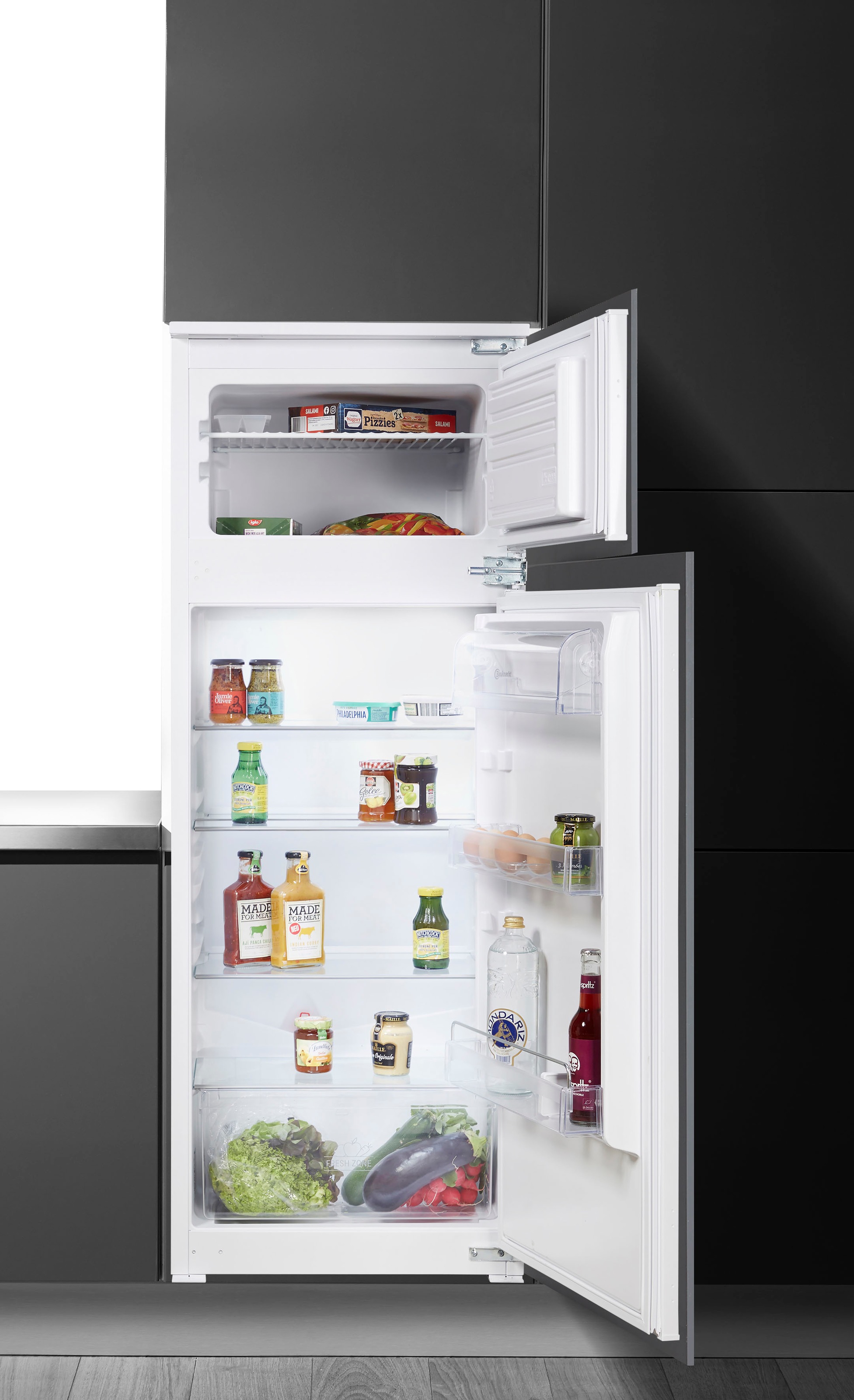 BAUKNECHT Einbaukühlschrank »KDI 14S1«, KDI 14S1, Glasablage cm cm 54 bestellen breit, hoch, - online 144,1 FlexiShelf