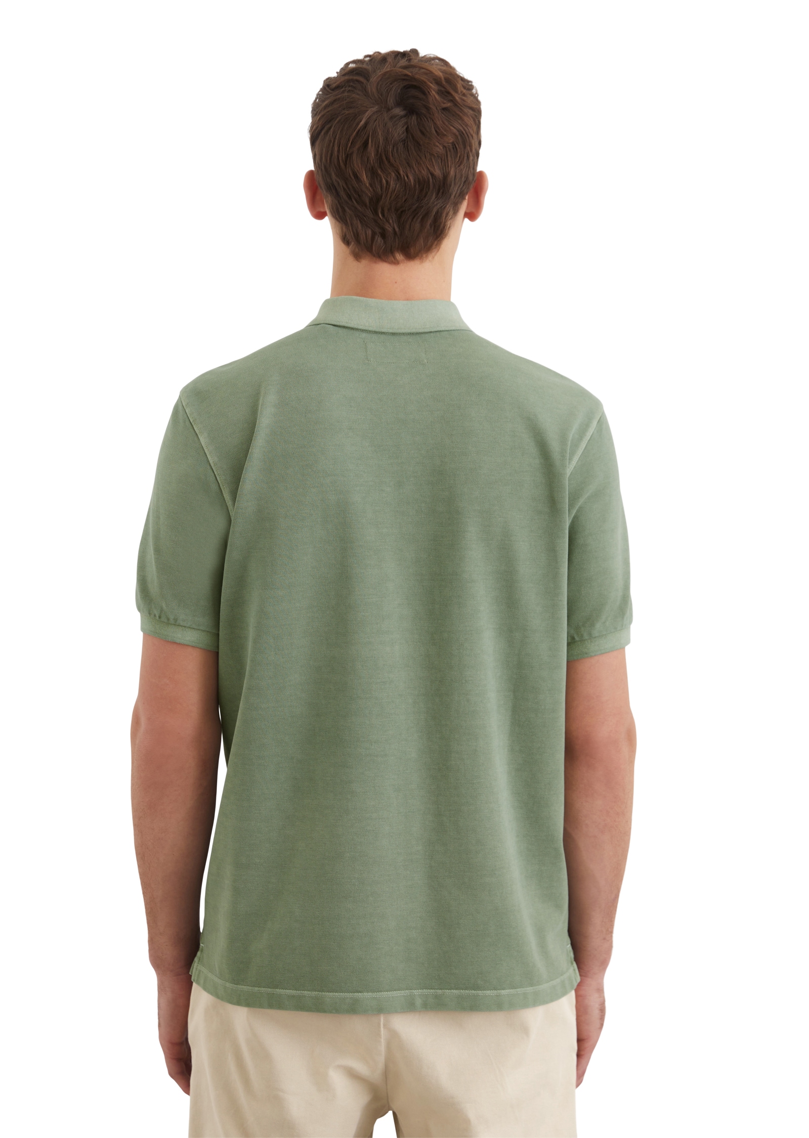 Marc O'Polo Poloshirt, (MOP casual men POLOshirt), aus Pique
