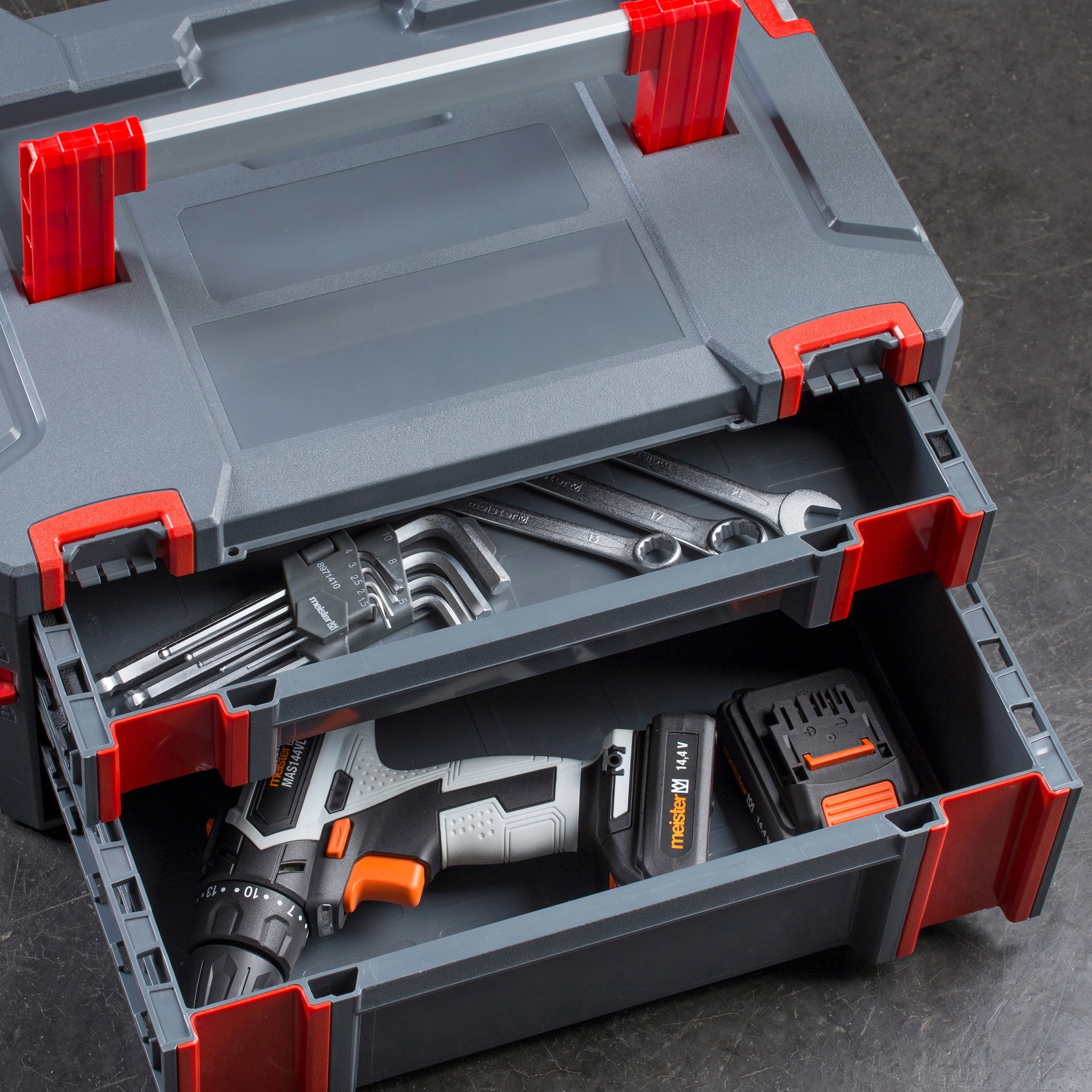 Werkzeug Set slimVario® electric gemischt 32-tlg. inkl. Funktionstasche  (43465), Werkzeugtaschen, Werkzeug Sets
