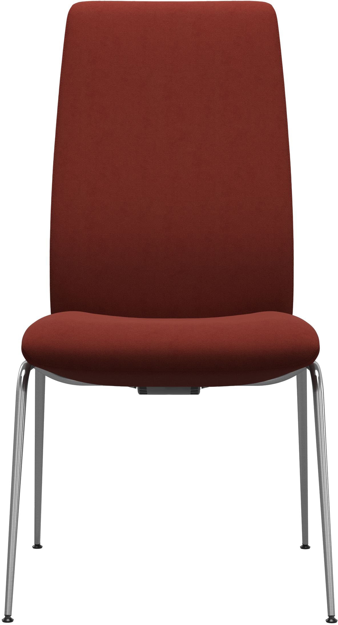 Stressless® Polsterstuhl »Laurel«, Microfaser DINAMICA, High Back, Größe L, mit Beinen aus Stahl in Chrom matt