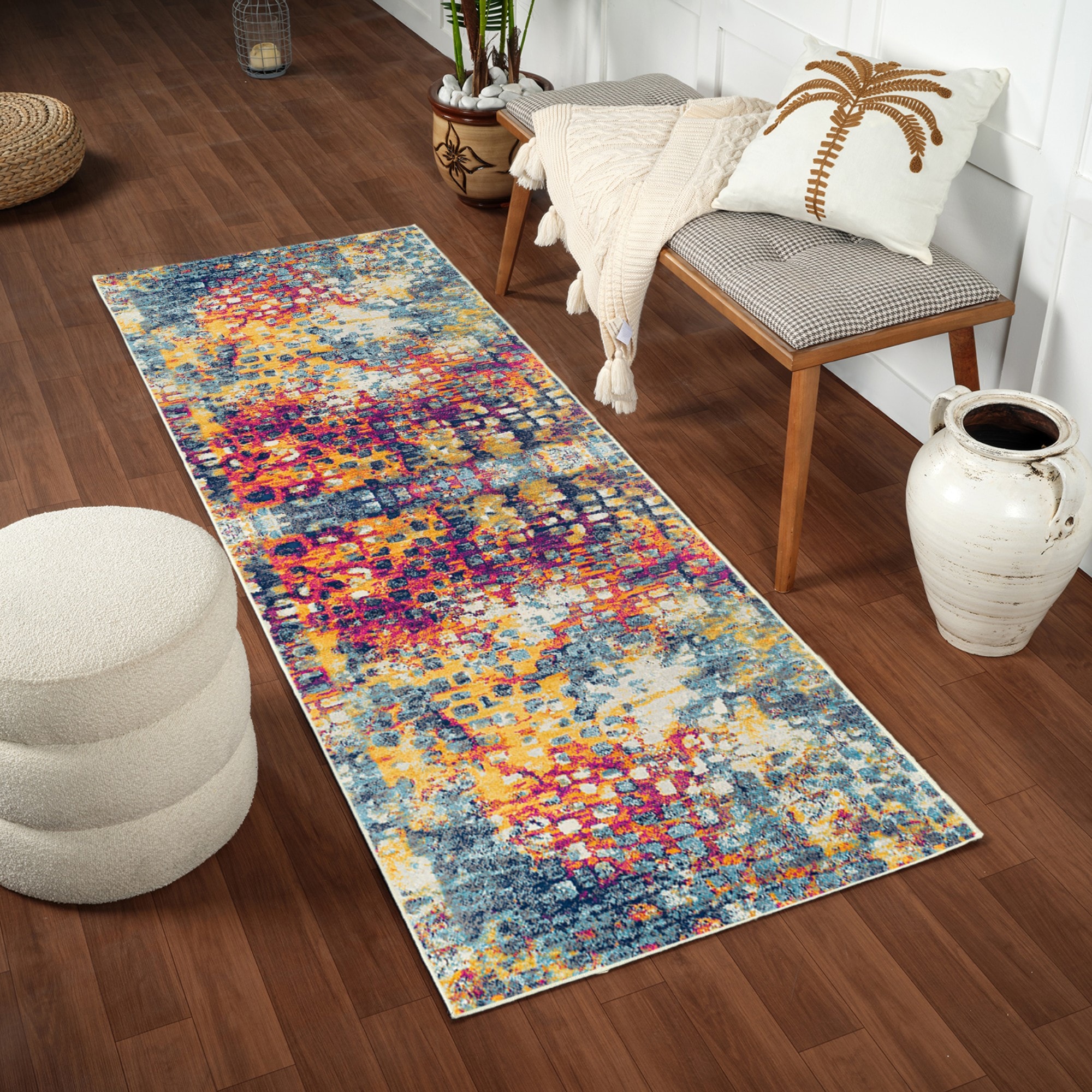 Livabliss Teppich »MOORE« rechteckig 10 mm Höhe Modern abstrakter Teppich im Marble-Look