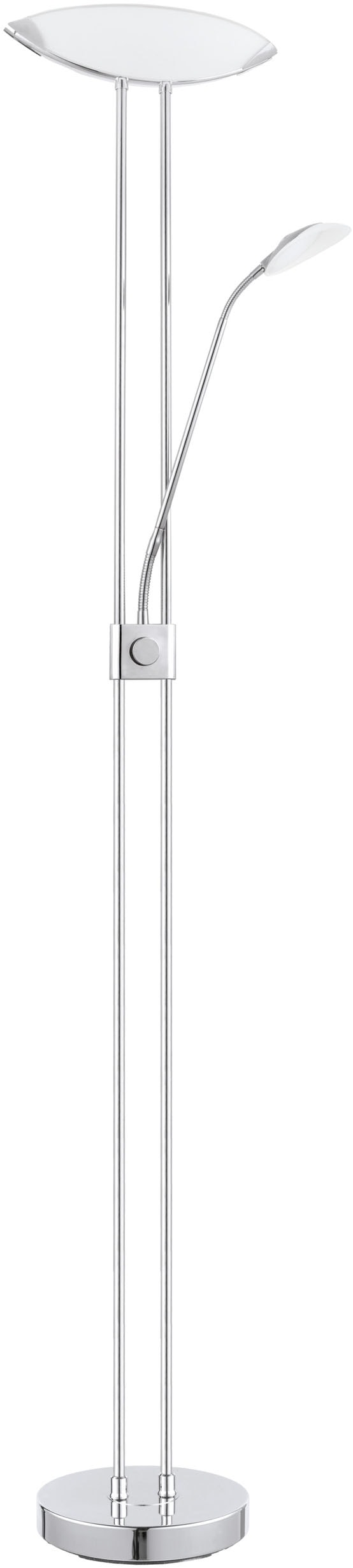 EGLO Stehlampe »BAYA LED Stehlampe - Stahl - LED;LED;LED - 20W;2,5W;2,5W - günstig online kaufen