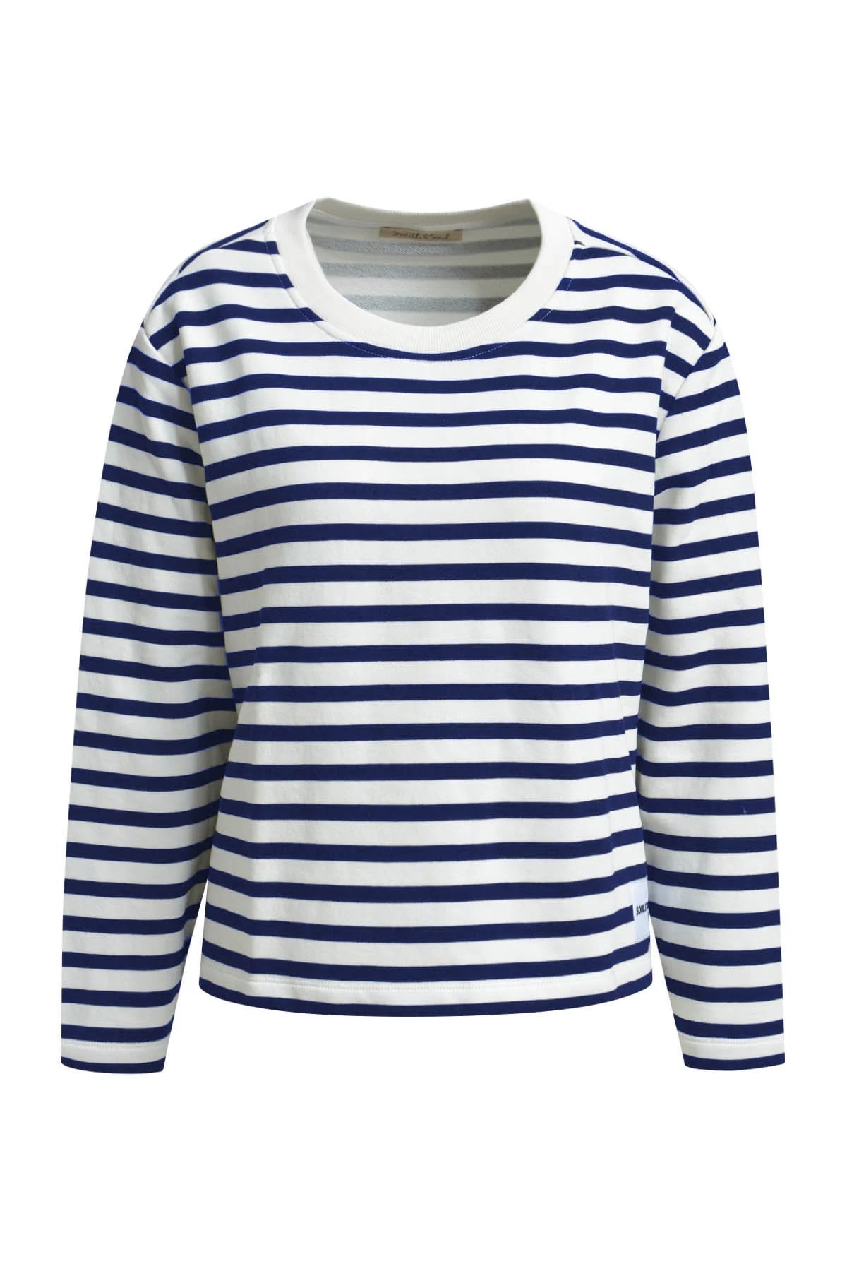 Smith & Soul Sweatshirt , mit Label-Aufnäher, Rundhals
