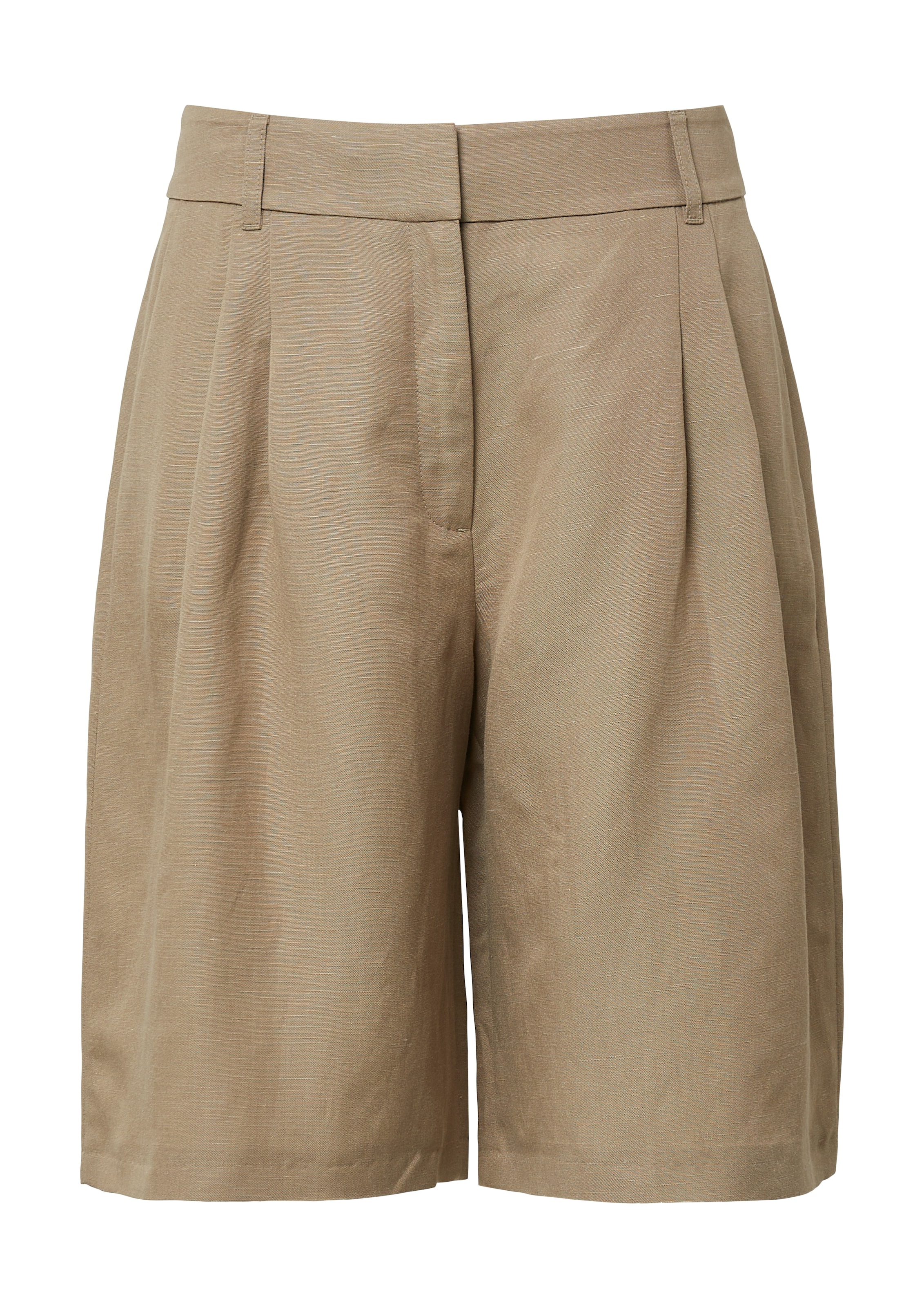 s.Oliver BLACK LABEL Bermudas, aus Leinenmix