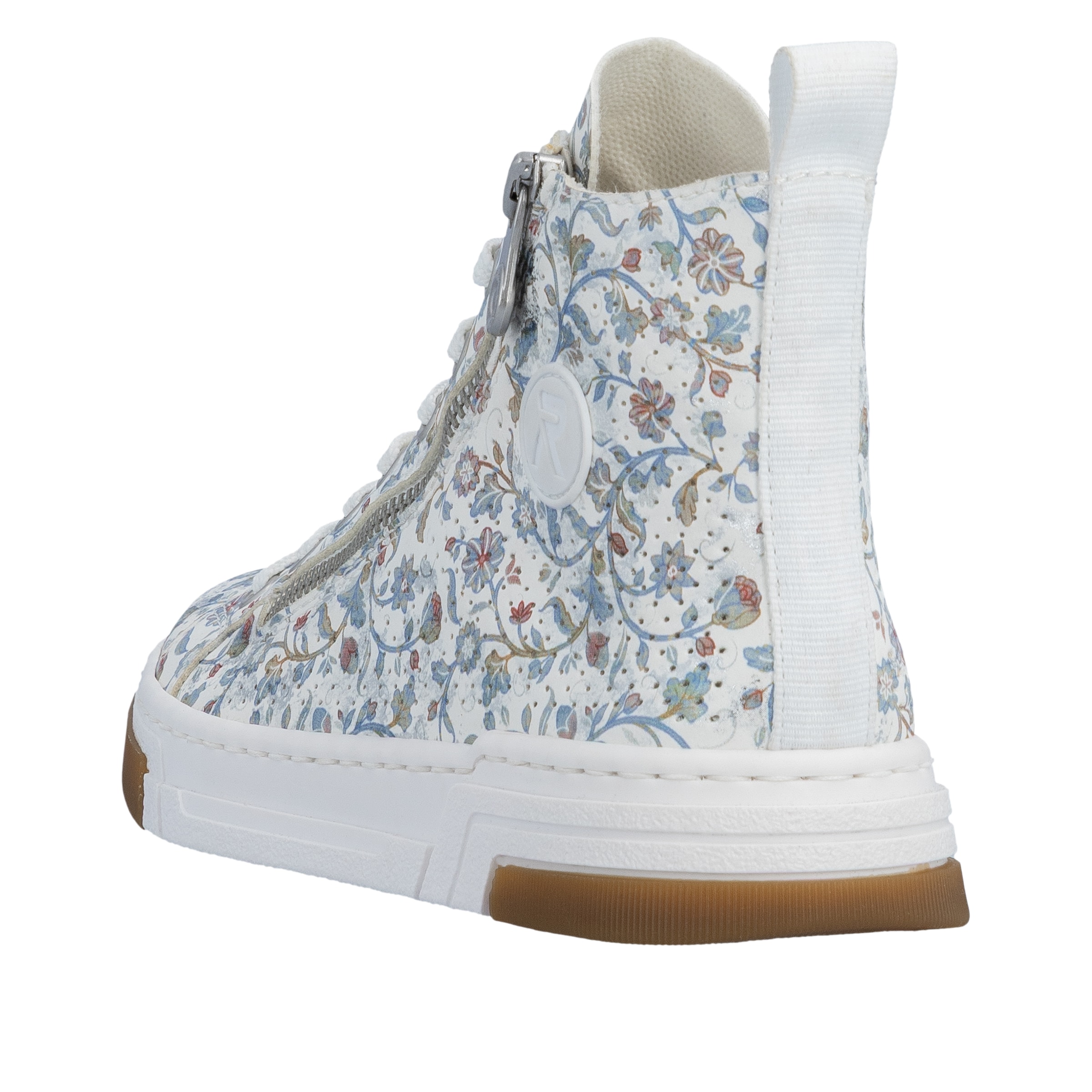 Rieker Sneaker  High Top-Sneaker, Freizeitschuh, Schnürschuh mit Plateausohle
