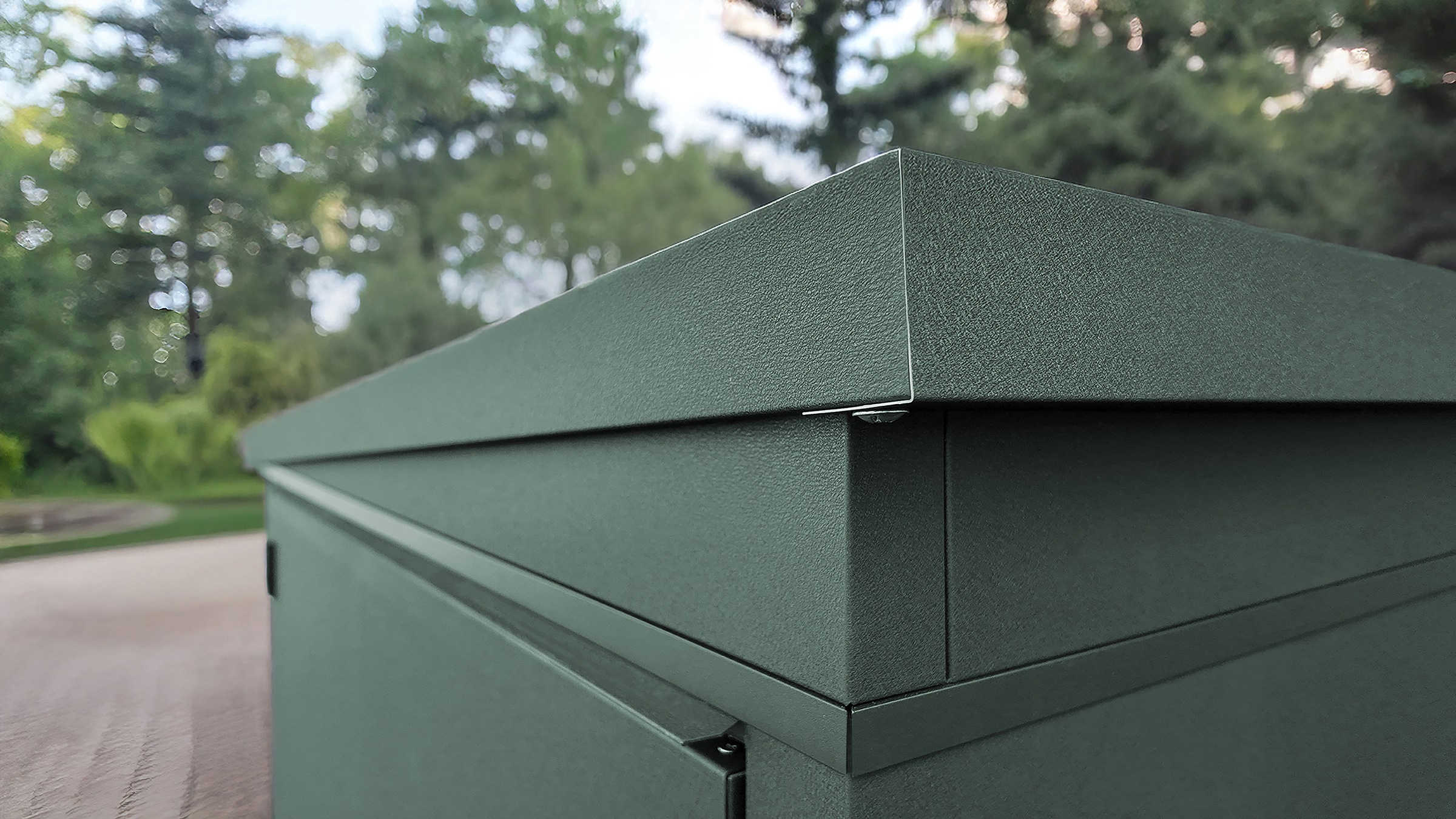 weka Fahrradbox »Gary« Metall pulverbeschichtet, BxTxH: 129x206x159 cm