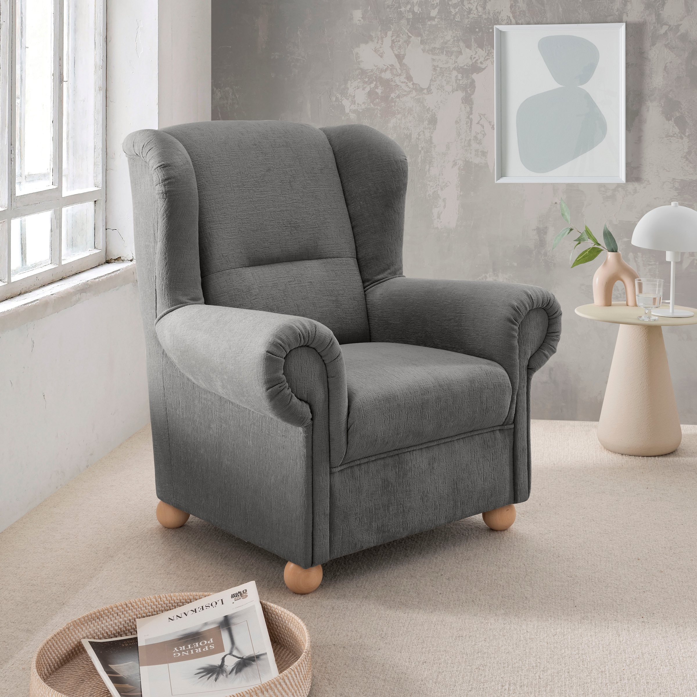 Home affaire Ohrensessel »Torello« 1 Stk. tlg.