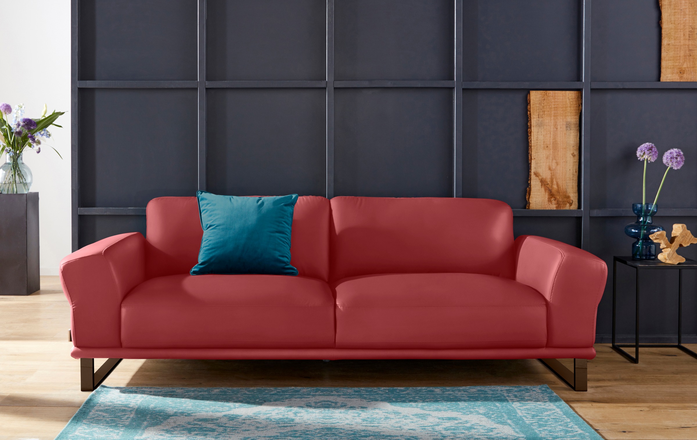 W.SCHILLIG 2,5-Sitzer »montanaa« mit Metallkufen in Bronze pulverbeschichte günstig online kaufen