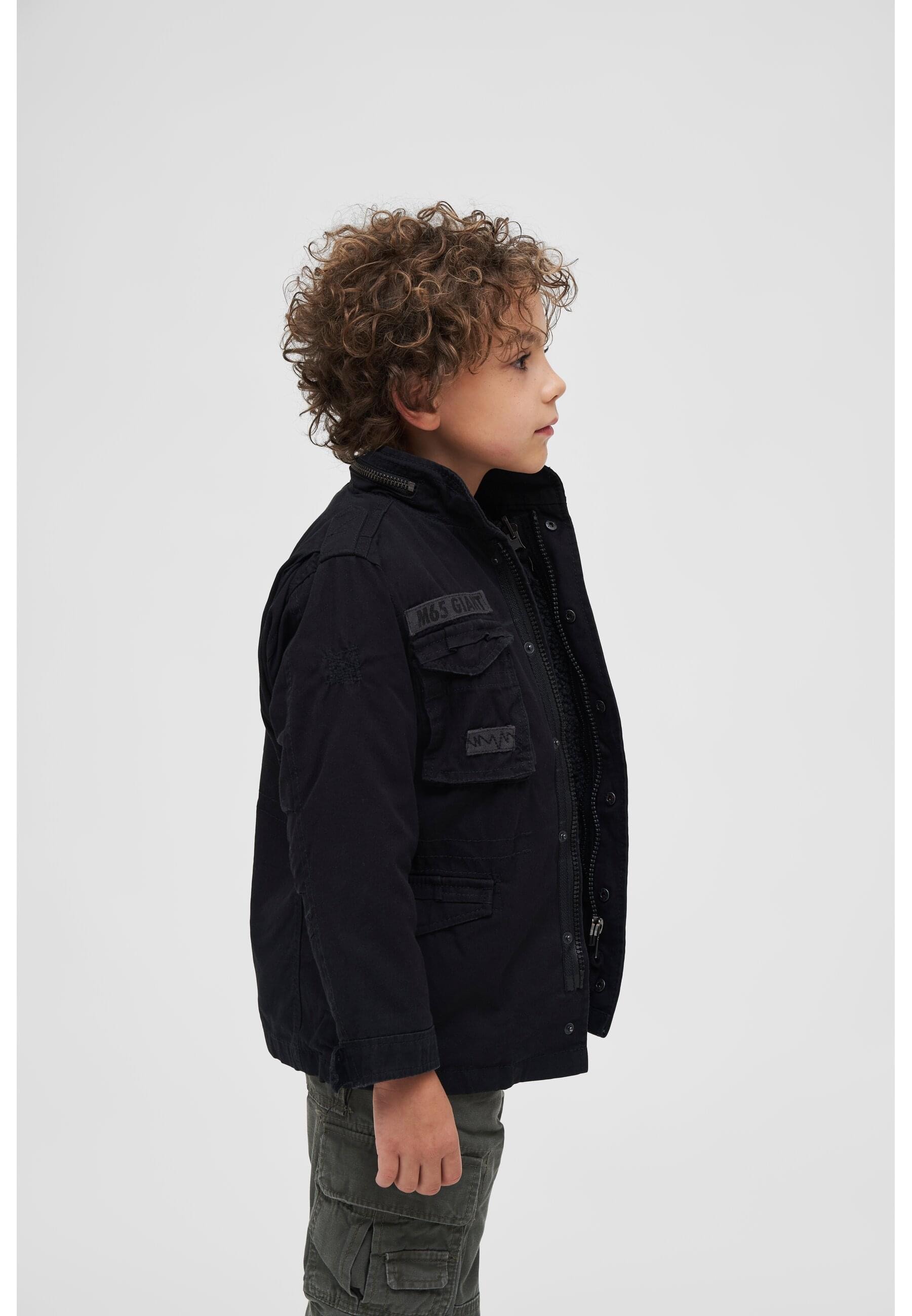 Brandit Parka »Brandit Herren Kids M65 Giant Jacket« 1 Stk. tlg. mit Kapuze