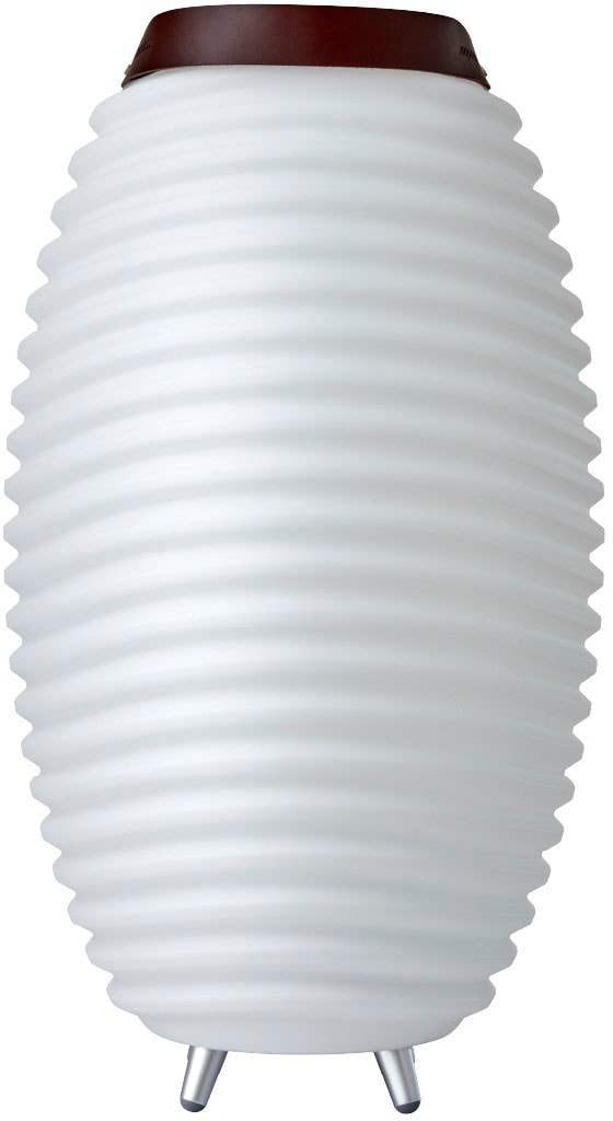kooduu LED Stehlampe »Synergy 65«, 1 flammig, Leuchtmittel LED-Board | LED fest integriert, Hygge-Design, Bluetooth Lautsprecher, Sektkühler, TWS Stereo Sound