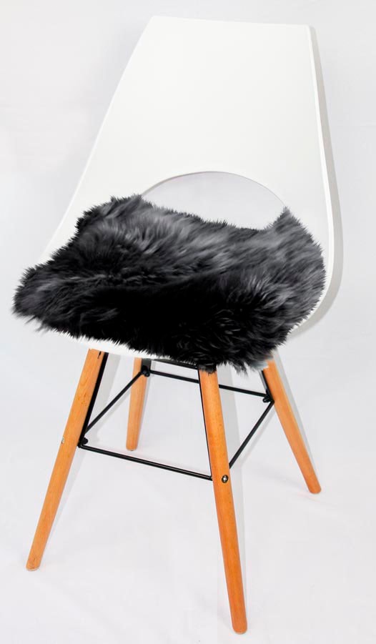 Heitmann Felle Stuhlkissen »Lamm, Sitzauflage eckig«, 44x44 cm, echtes Lamm günstig online kaufen