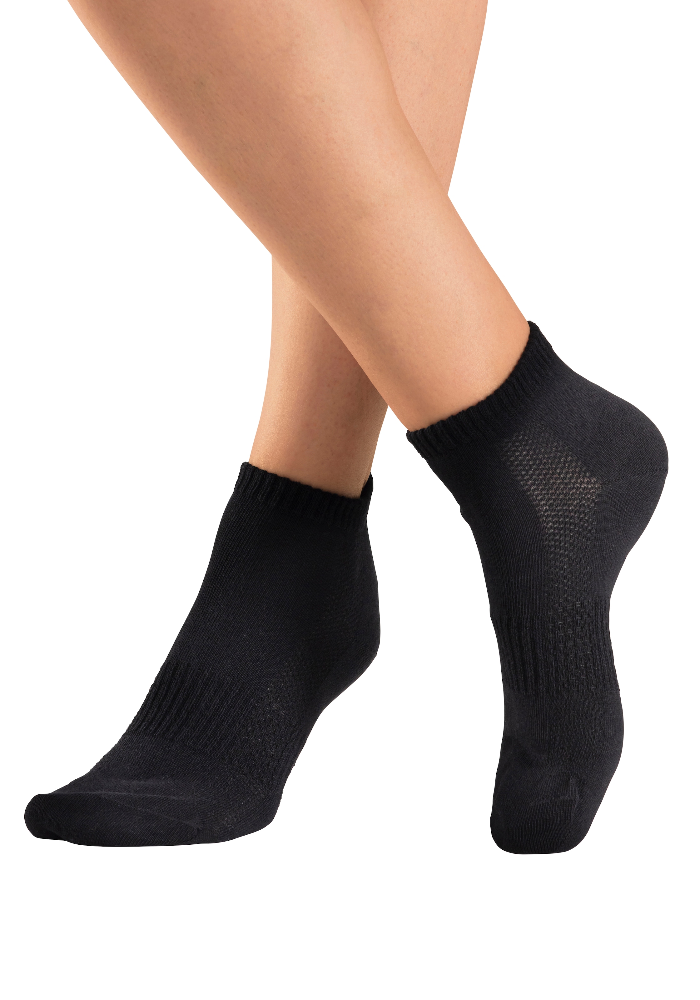 H.I.S Sportsocken, (Packung, 6 Paar), Fitness Pack mit zwei Längen in einer Packung