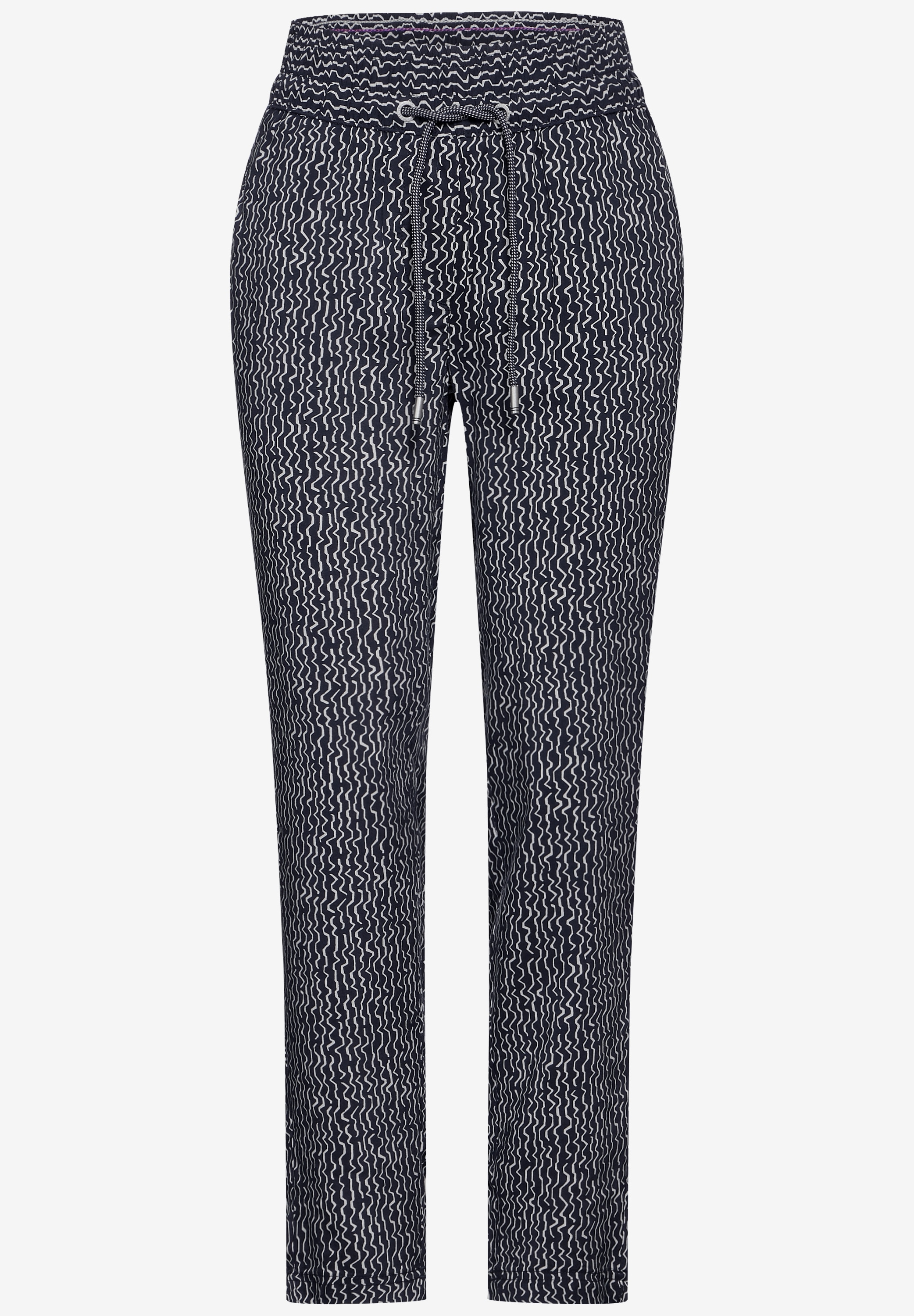 Cecil Jogger Pants »CHELSEA«, mit All-Over Print