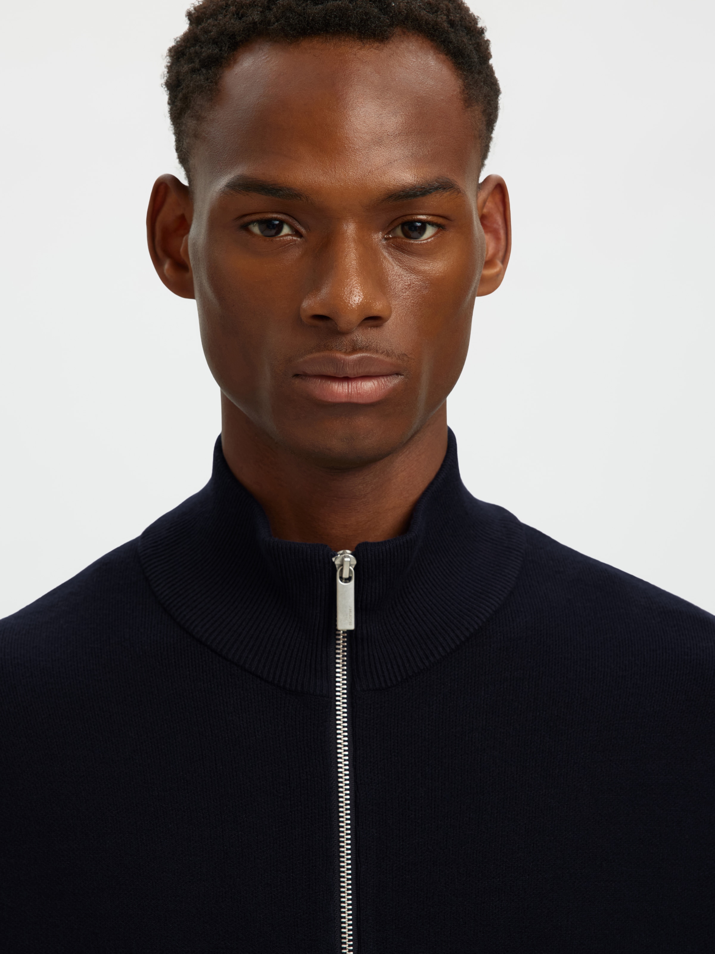 SELECTED Strickjacke »SLMTELLER FN ZIP CARDIGAN NOOS« Viskosemischung, regular fit