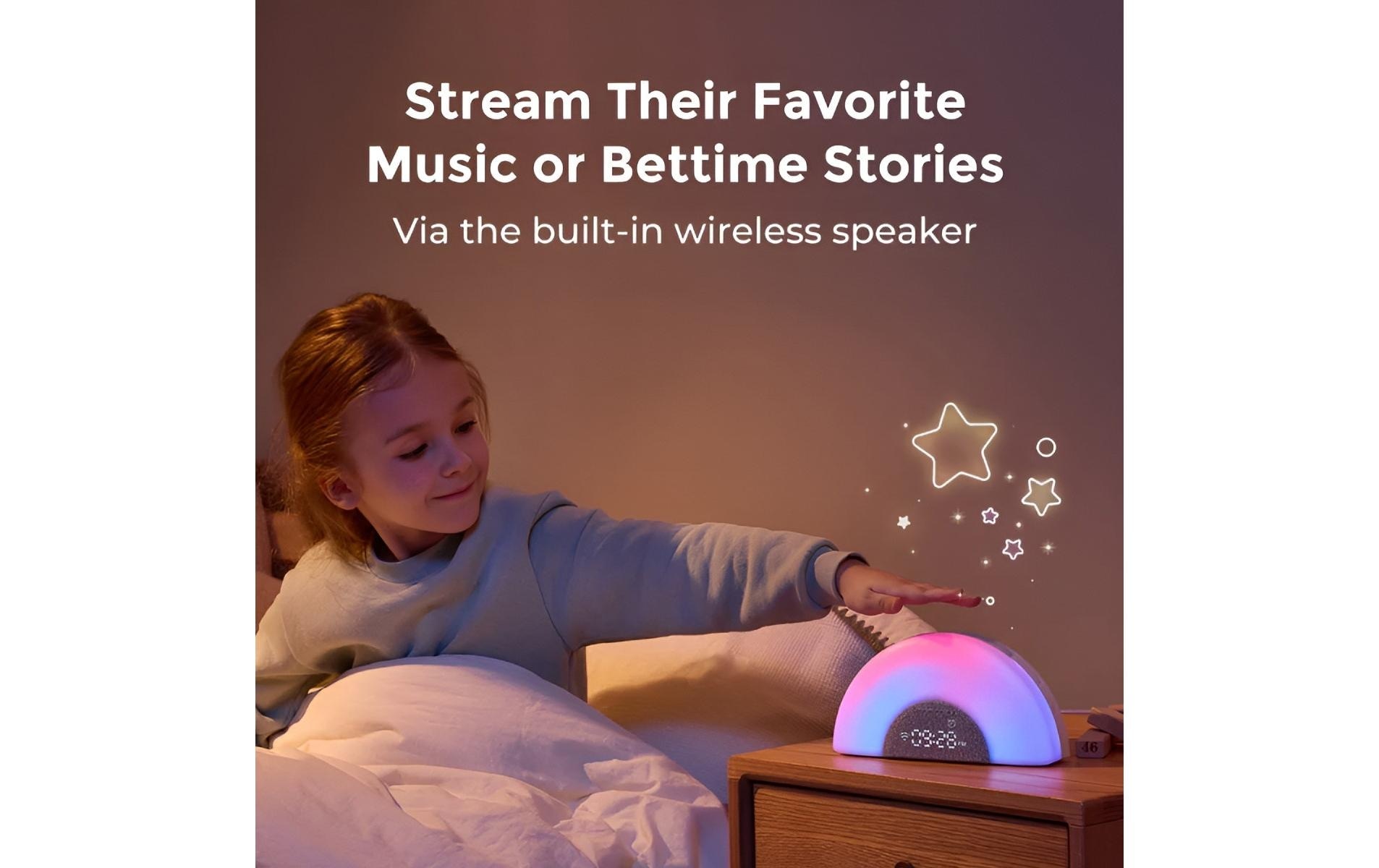 Momcozy Spieluhr »DreamSync Rainbow Noise Machine«