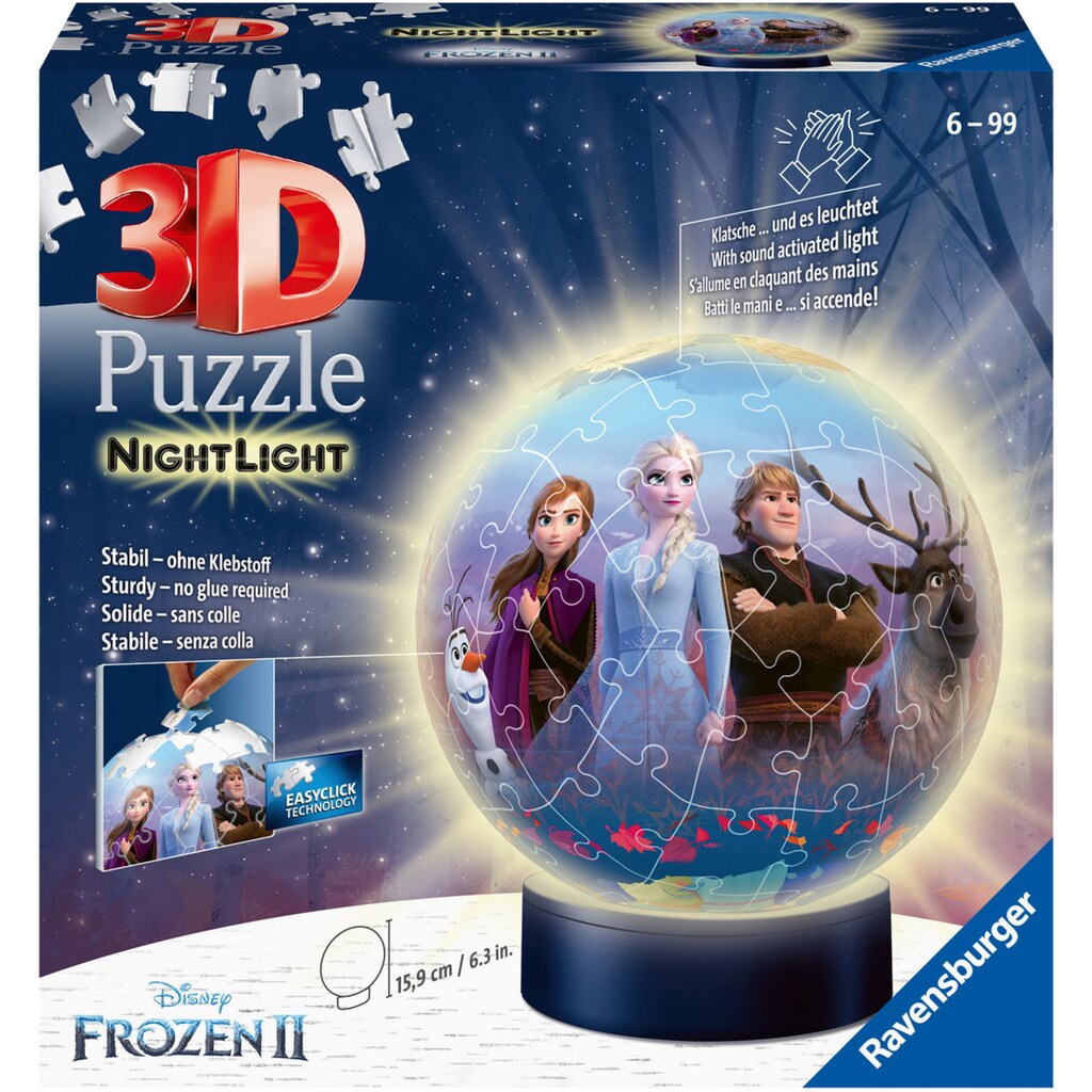 Ravensburger Puzzleball »Nachtlicht Disney Frozen II«