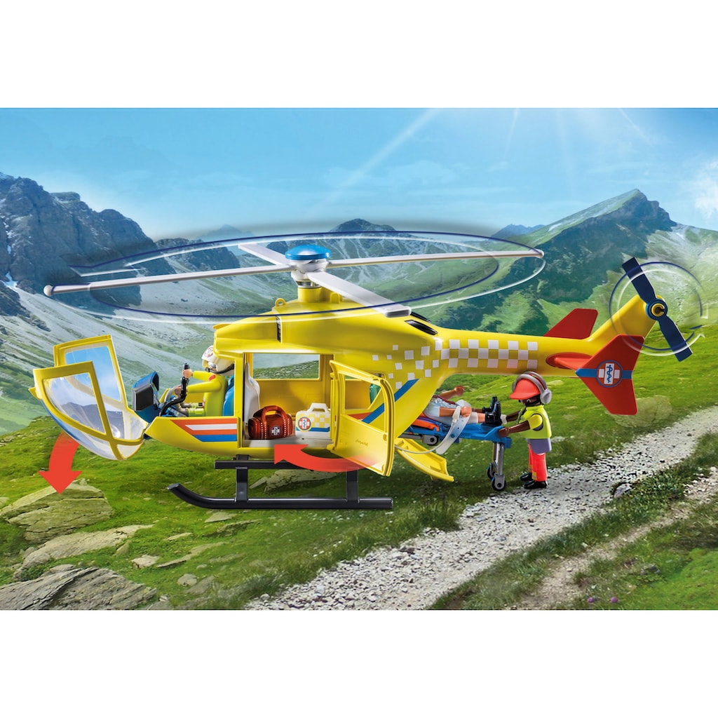 Playmobil® Konstruktions-Spielset »Rettungshelikopter (71203), City Life«
