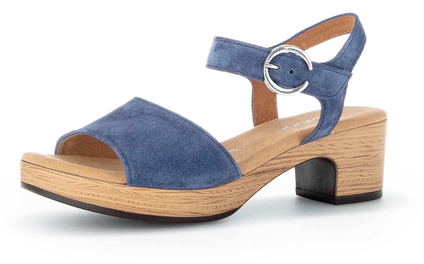 Gabor Sandalette »KRETA«  , Blockabsatz, Sommerschuh, Riemchensandale in Komfortweite G (=weit)