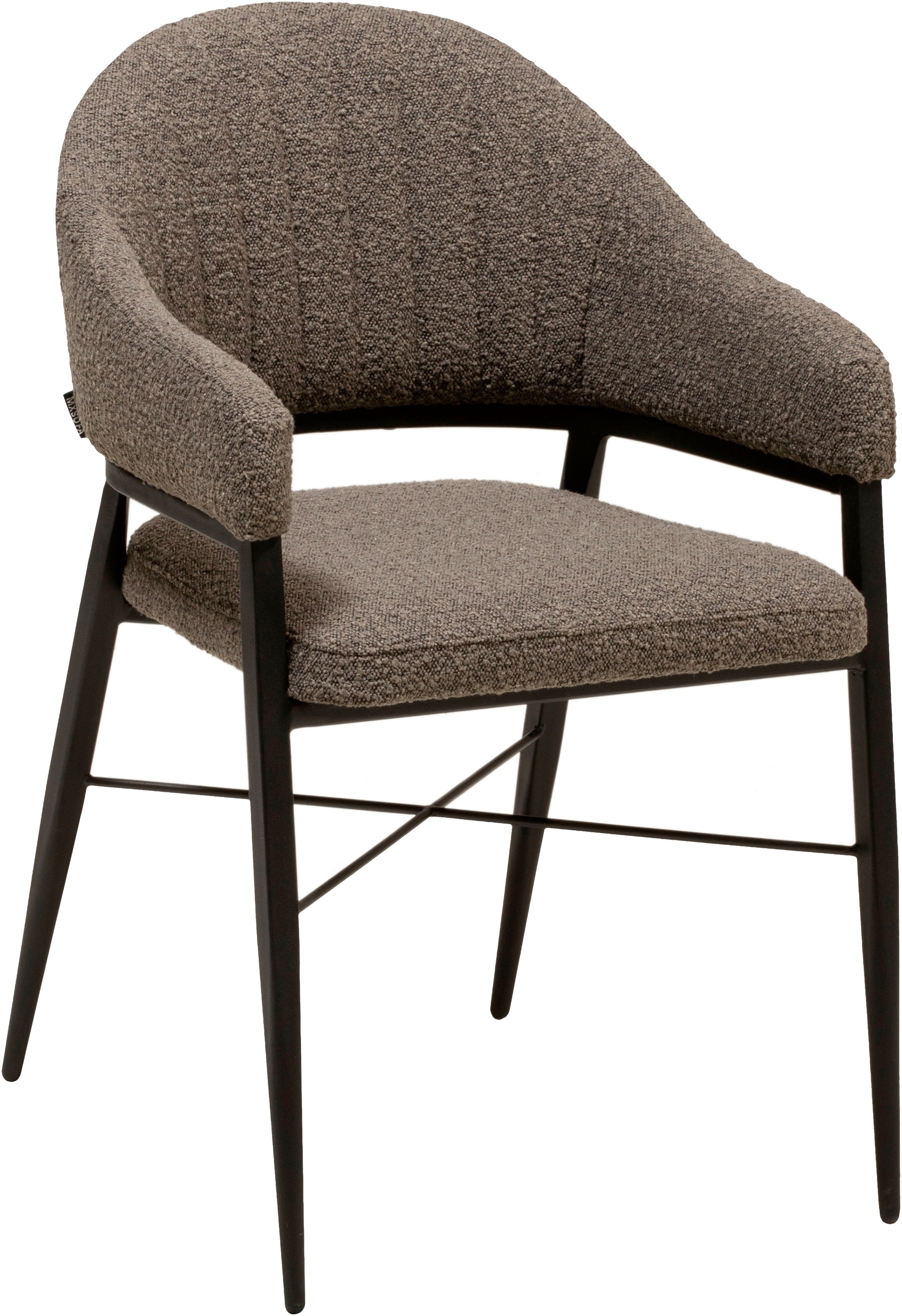 OMG Design Armlehnstuhl »Roma«, (Set), 1 St., Stoff, bequemer Esszimmerstuh günstig online kaufen