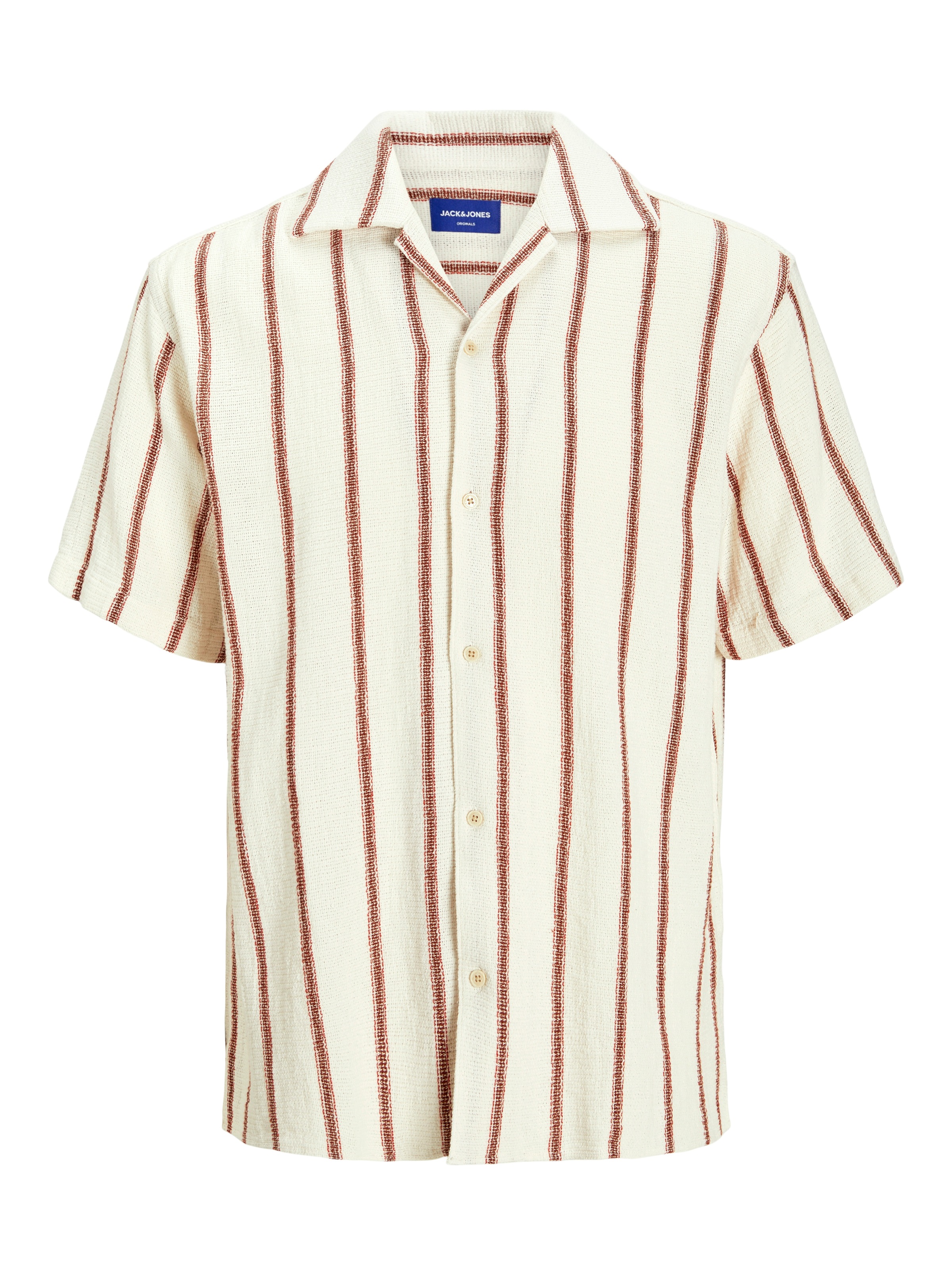 Jack & Jones Kurzarmhemd »JORCOBA STRIPE RESORT SHIRT SS SN«