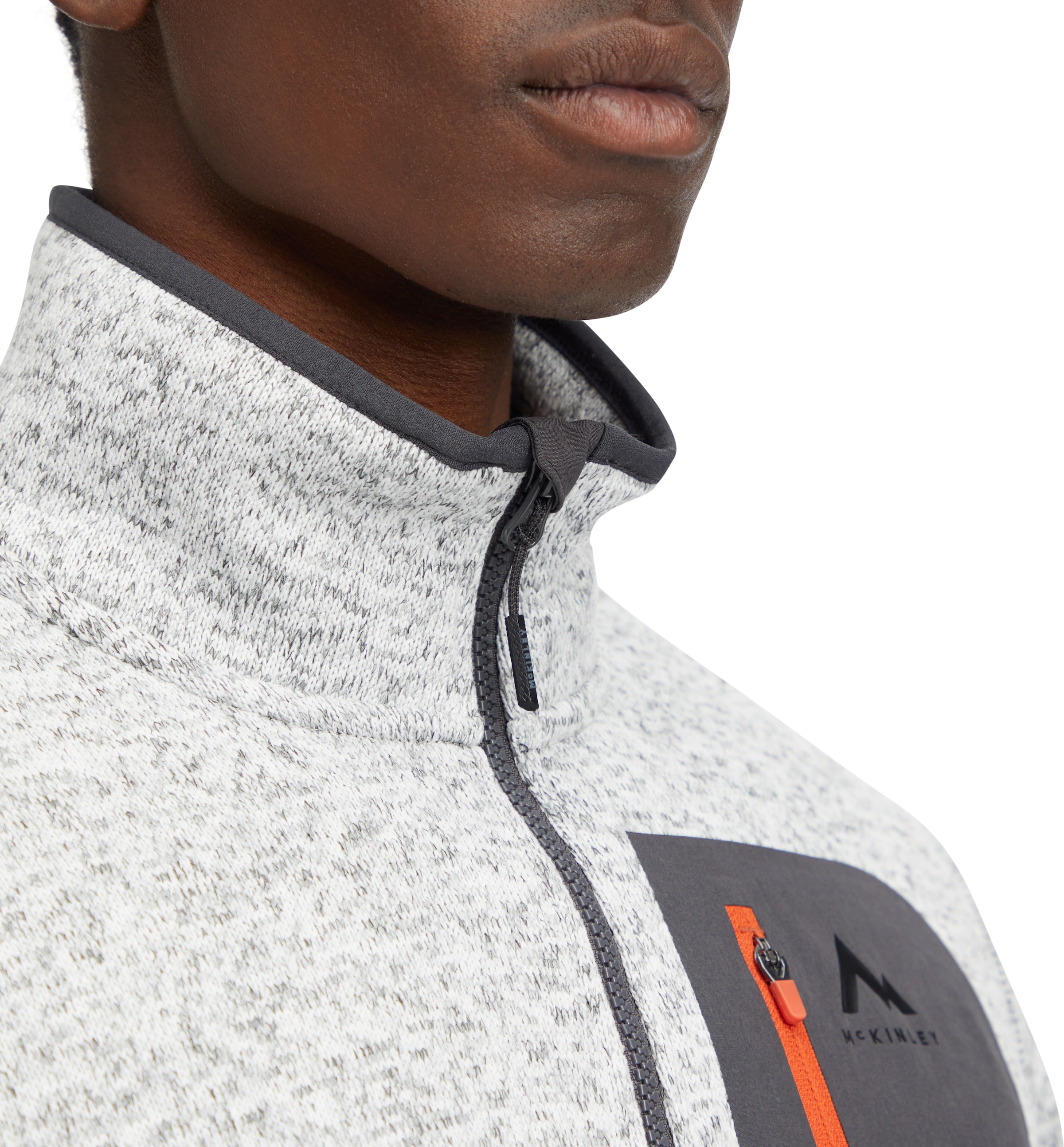 McKINLEY Fleecejacke »He.-Unterjacke Skeena III M« gerader Abschluss, normale Schnittform, für Erwachsene