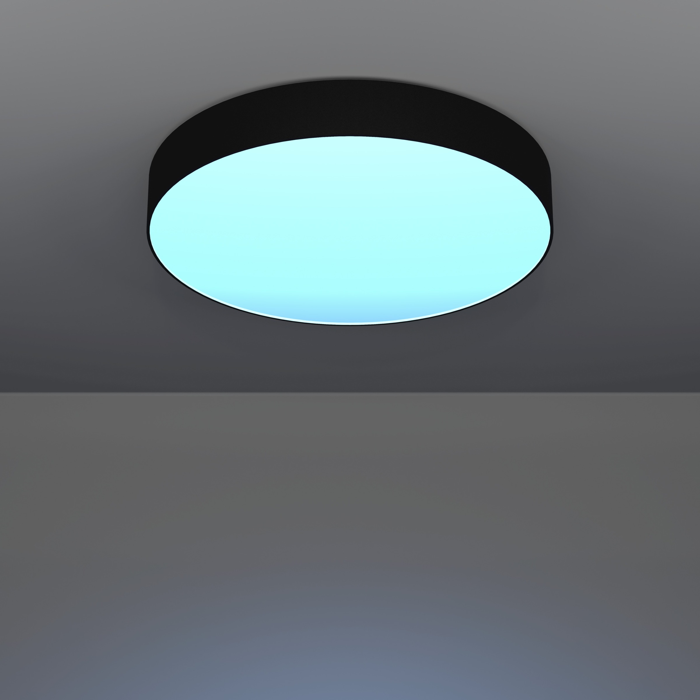 EGLO LED Deckenleuchte »GALLIZZI-Z Deckenlampe - Kunststoff - LED - 26W - IP20« LED-Modul 1 Stk. Kaltweiß | Neutralweiß | RGB | Warmweiß Wohzimmerlampe, Esszimmerlampe, Flur, Schlafzimmer, H7 x Ø49 cm