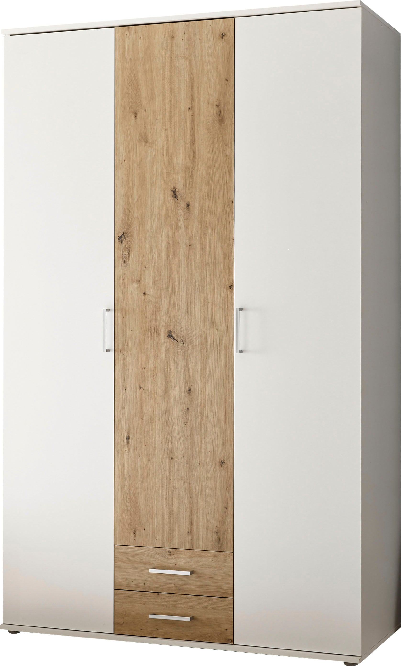 Schlafkontor Kleiderschrank »Marburg Bestseller Schrank Garderobe mit Schubladen«, Schlafzimmerschrank in Top Qualität, in 2 Breiten