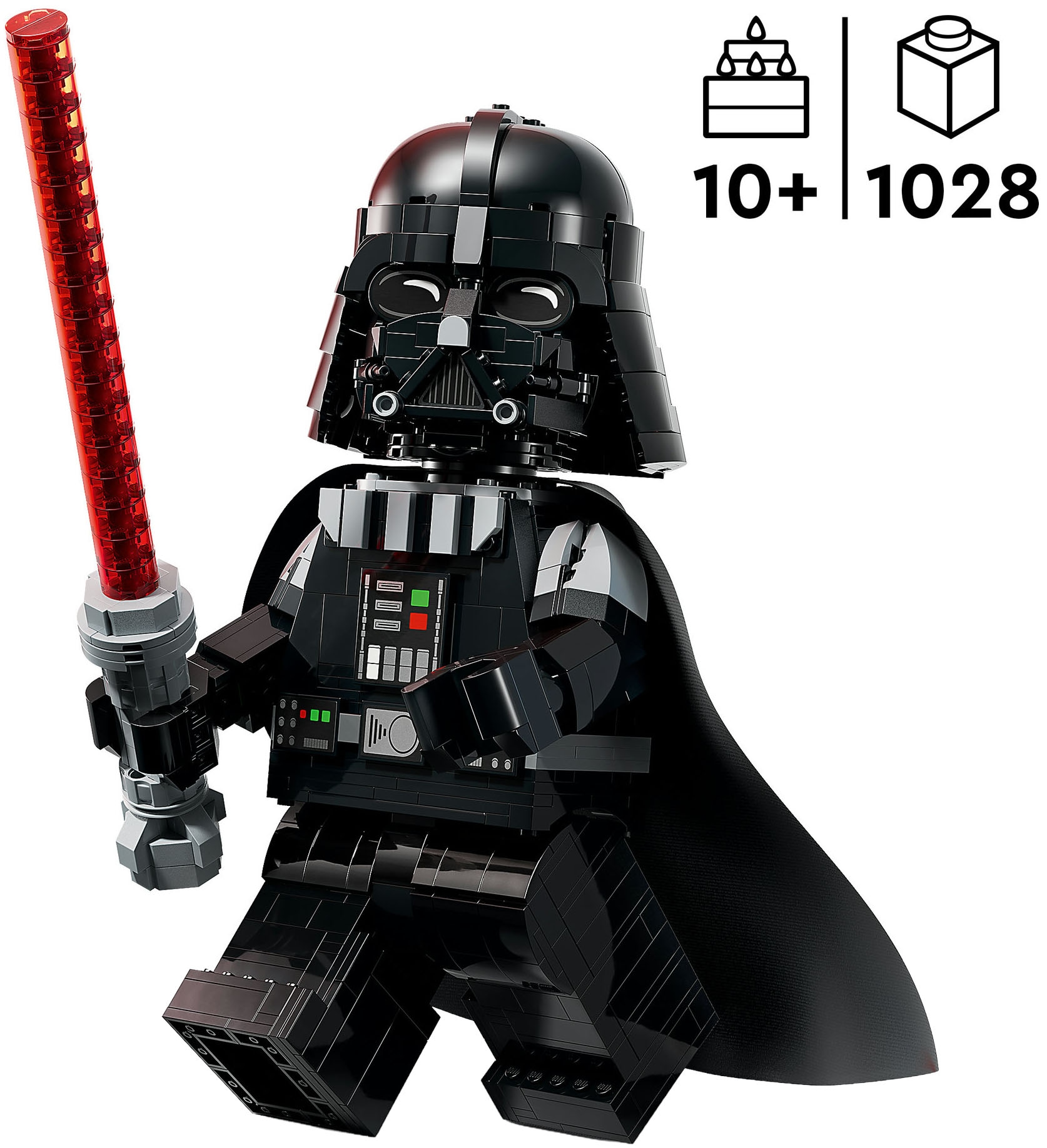 LEGO® Konstruktionsspielsteine »Große Darth-Vader-Minifigur, 28 cm (75461), LEGO Star Wars« Made in Europe