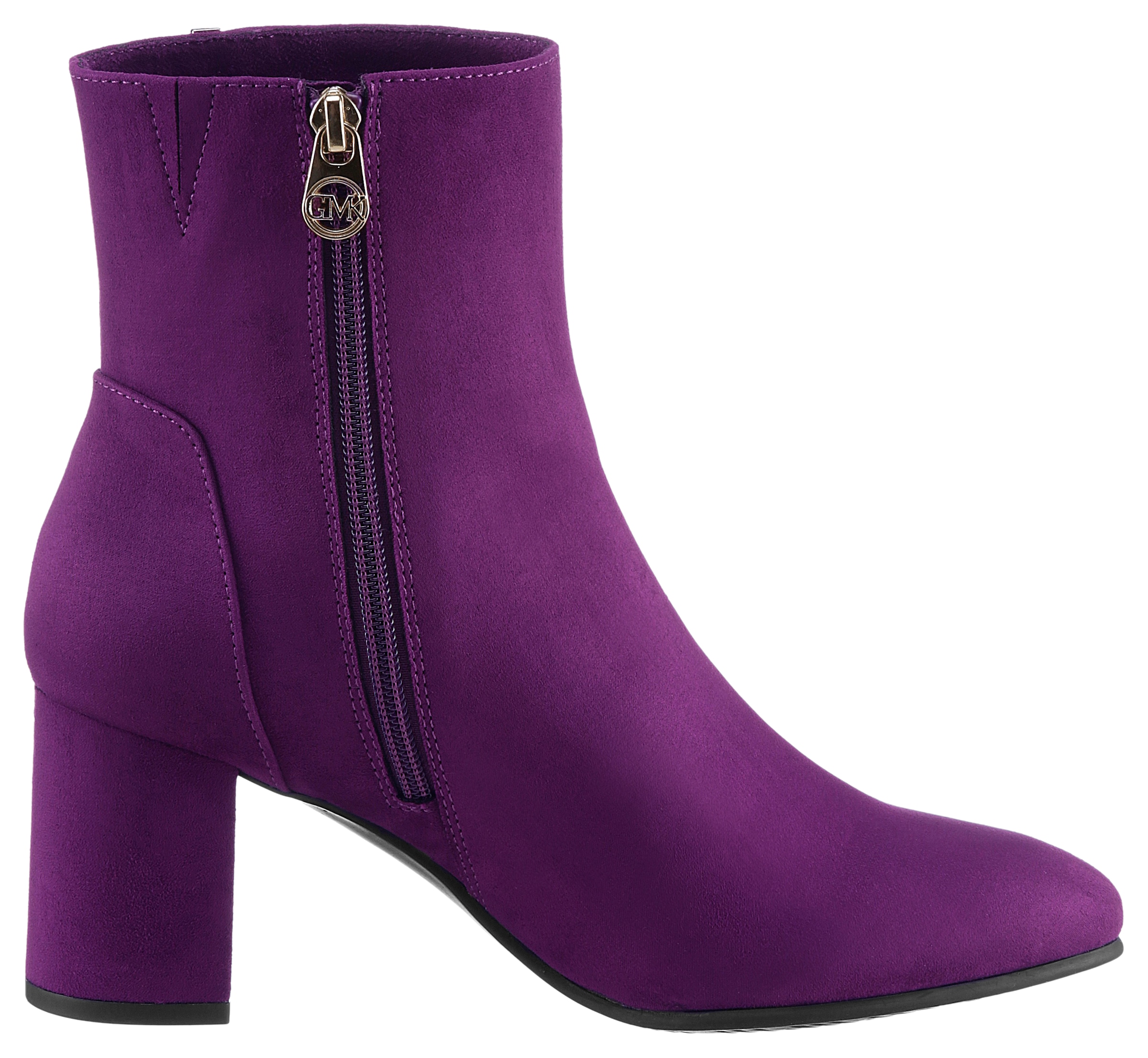 MARCO TOZZI by GMK Stiefelette »LODE«, Blockabsatz, Abendschuh, Businessschuh, Feel Me-Ausstattung