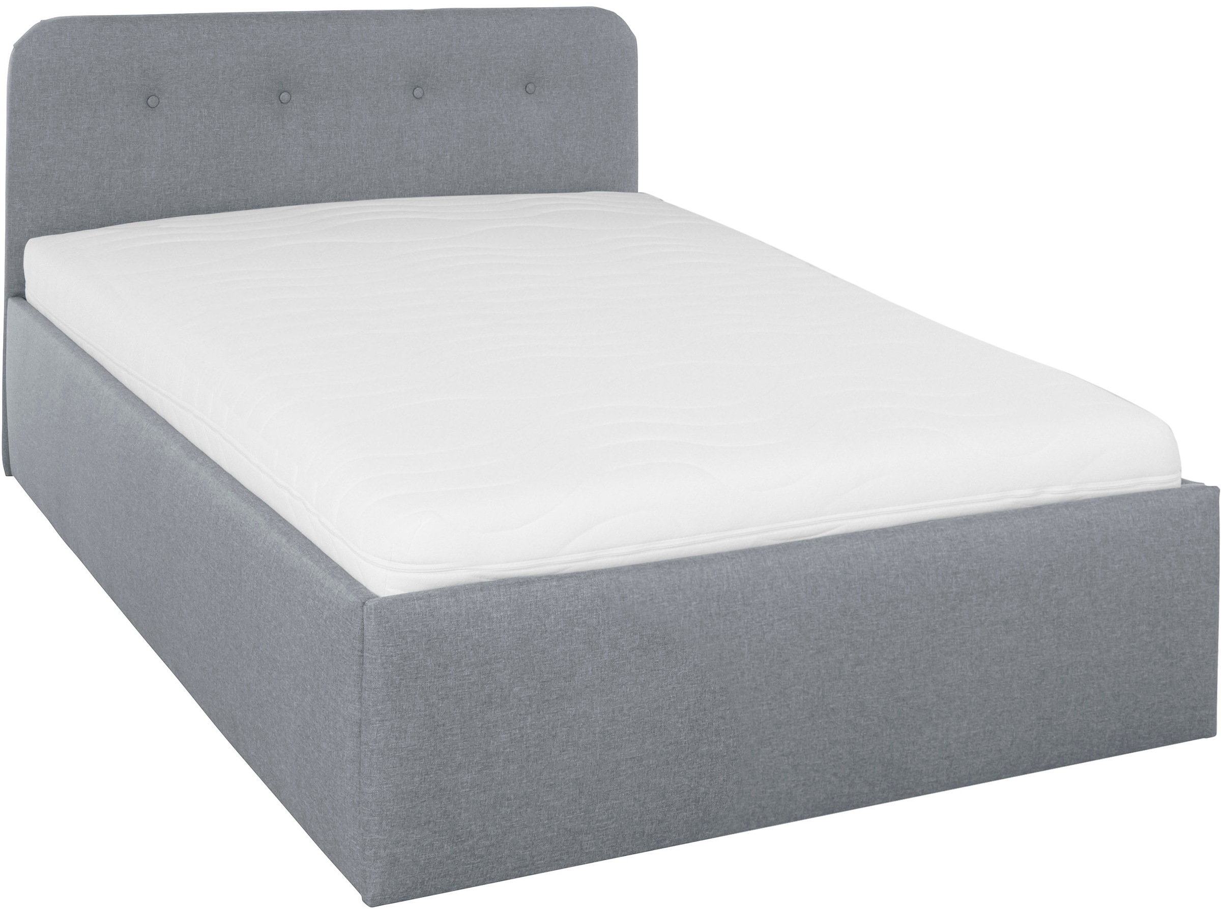 Westfalia Schlafkomfort Polsterbett »Rostock« auch mit Stauraum und Kopftei günstig online kaufen