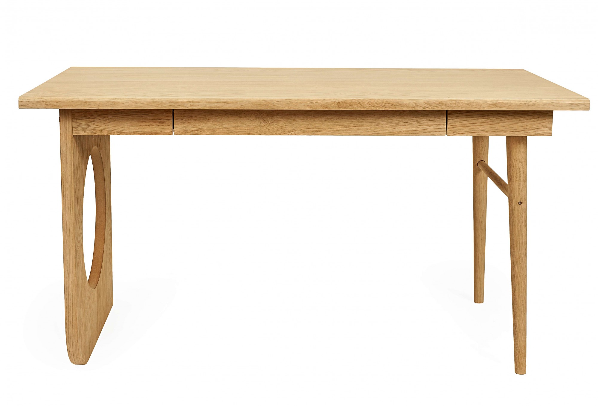 Woodman Schreibtisch »Bau«, besonderes Design, Breite 140 cm