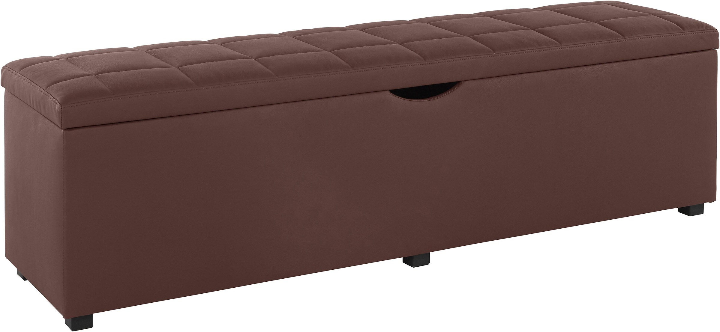 Places of Style Hockerbank »Checked«, mit Stauraum, Breite 120 cm und 160 cm, als Bettbank geeignet