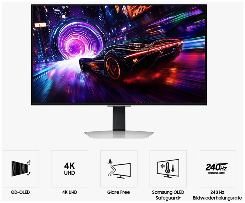 Samsung OLED-Monitor »S32FG814SU« 80 cm/32 ″  3840 x 2160 px 0,03 Reaktionszeit 240 Hz