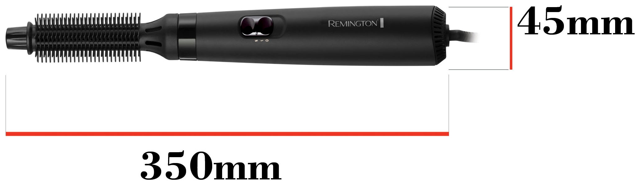 Remington Warmluftbürste »Blow Dry & Style AS7100«, 2 Aufsätze}, 400 Watt,  (Airstyler/Rundbürste/Lockenbürste) für kurze Haare kaufen