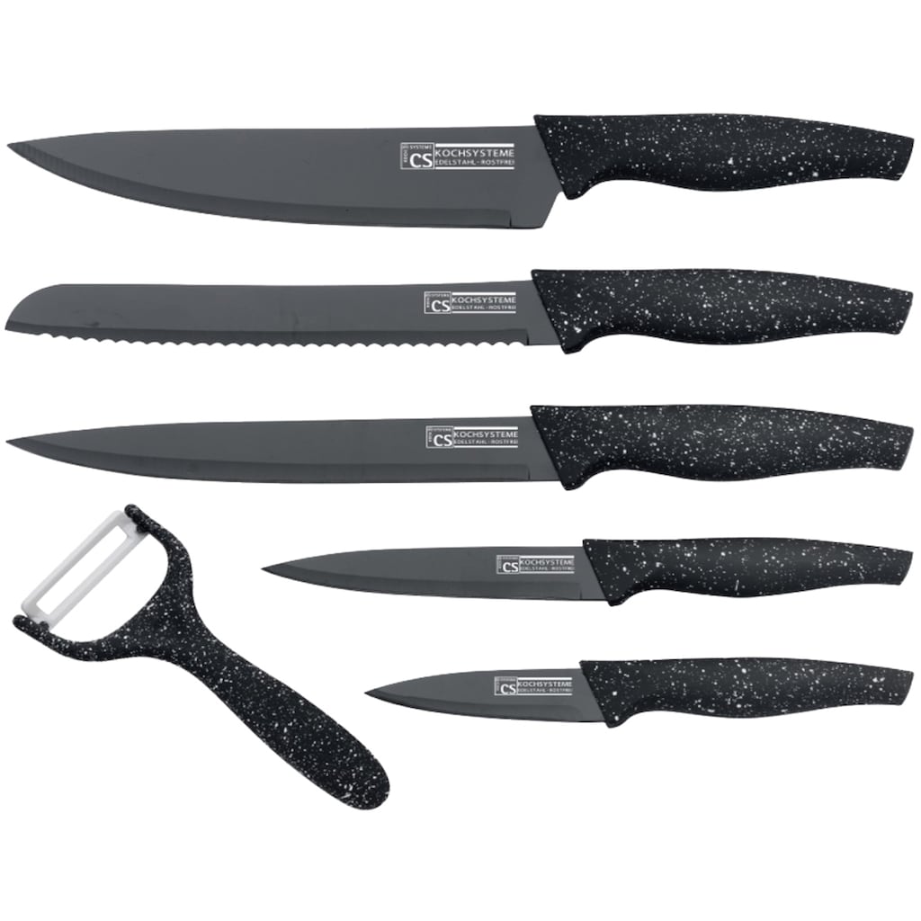 Carl Schmidt Sohn Messer-Set »Marburg«, (Set, 6 tlg.)