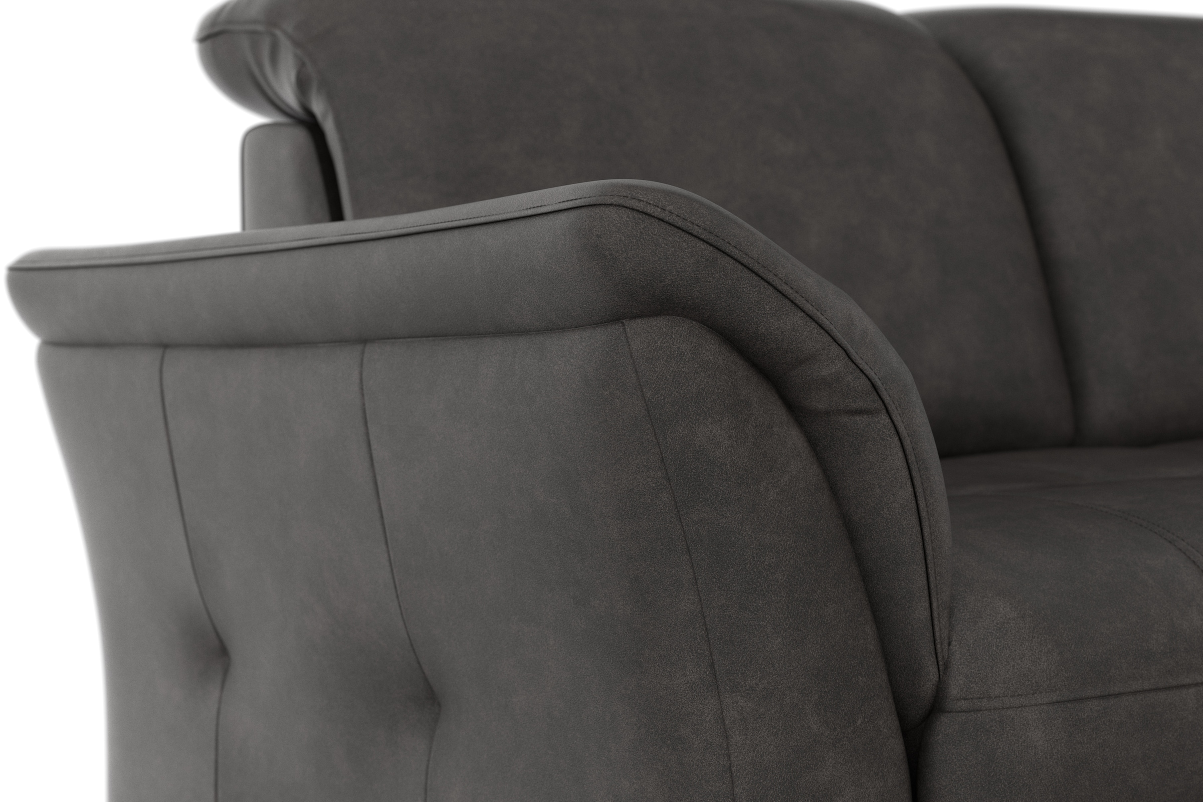 sit&more Ecksofa »Maggiore L-Form«, wahlweise mit Kopfteilverstellung, Bettfunktion und Bettkasten