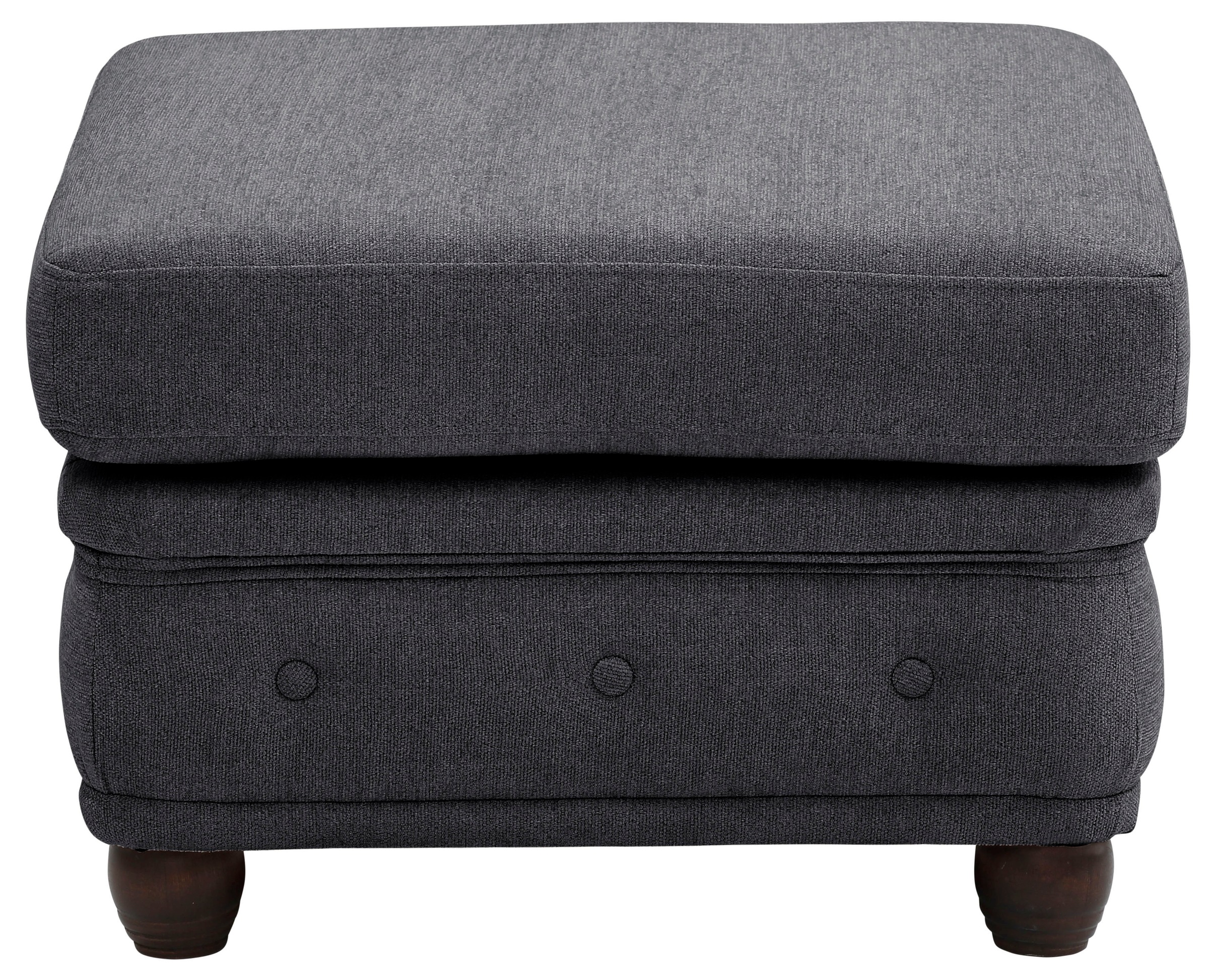 Home affaire Polsterhocker »New Castle«, passend zur "New Castle"-Serie, B/T/H: 75/70/45 cm