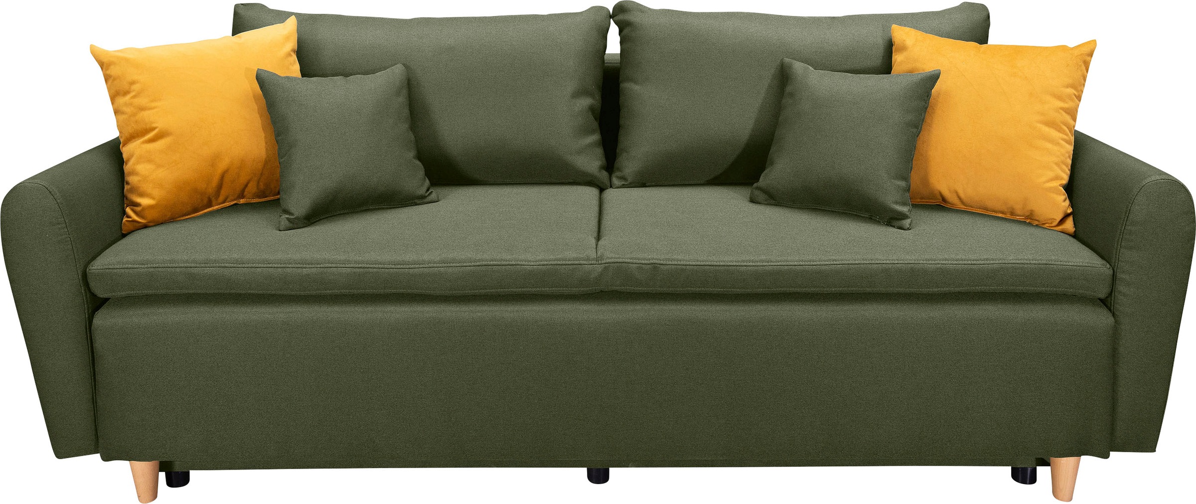INOSIGN Schlafsofa »Anika«, mit Boxspringaufbau, Bettfunktion & Bettkasten, Dauerschlafsofa