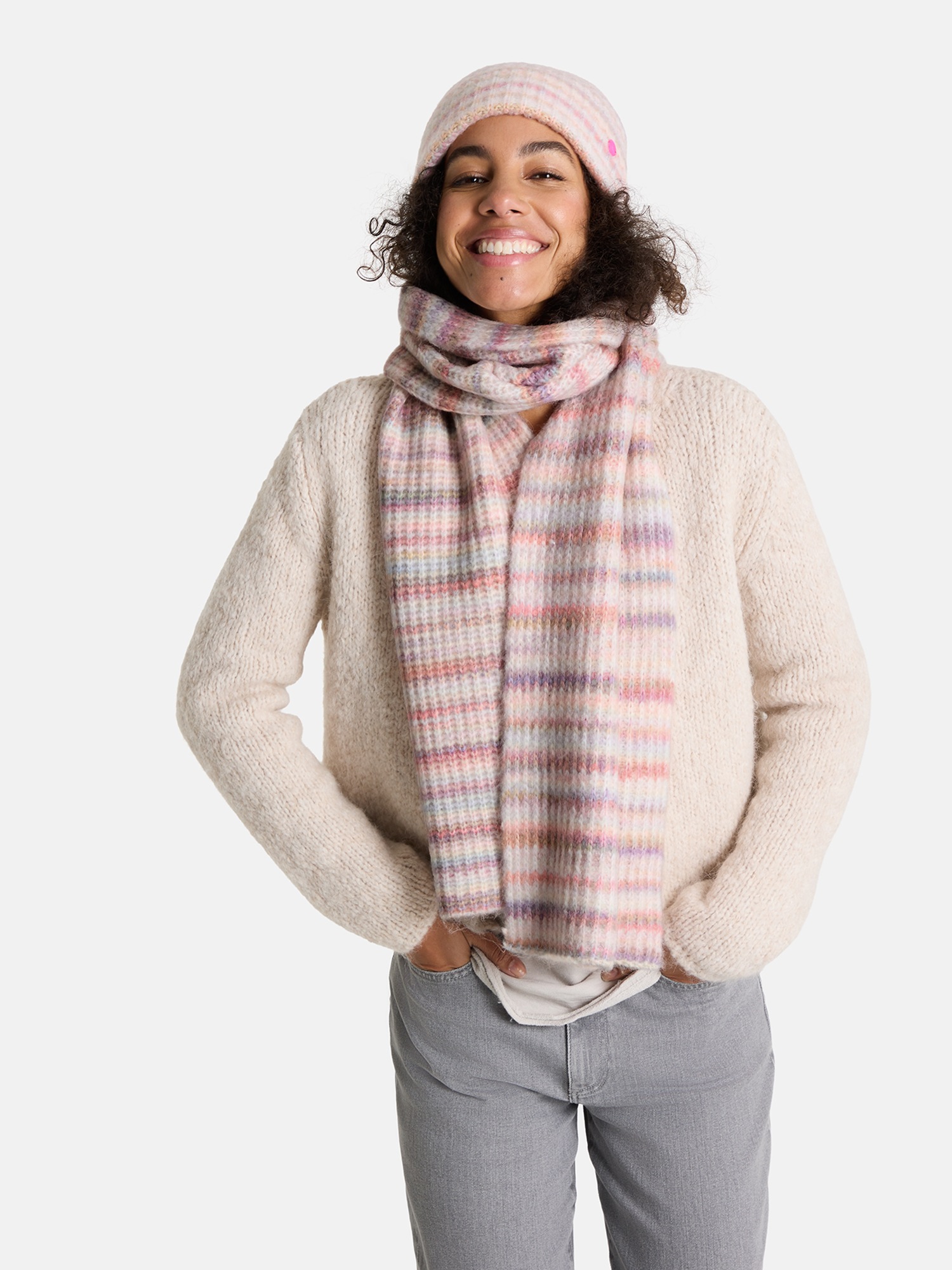 Lieblingsstück Schal »Damen-Strickschal« mit Woll-Anteil