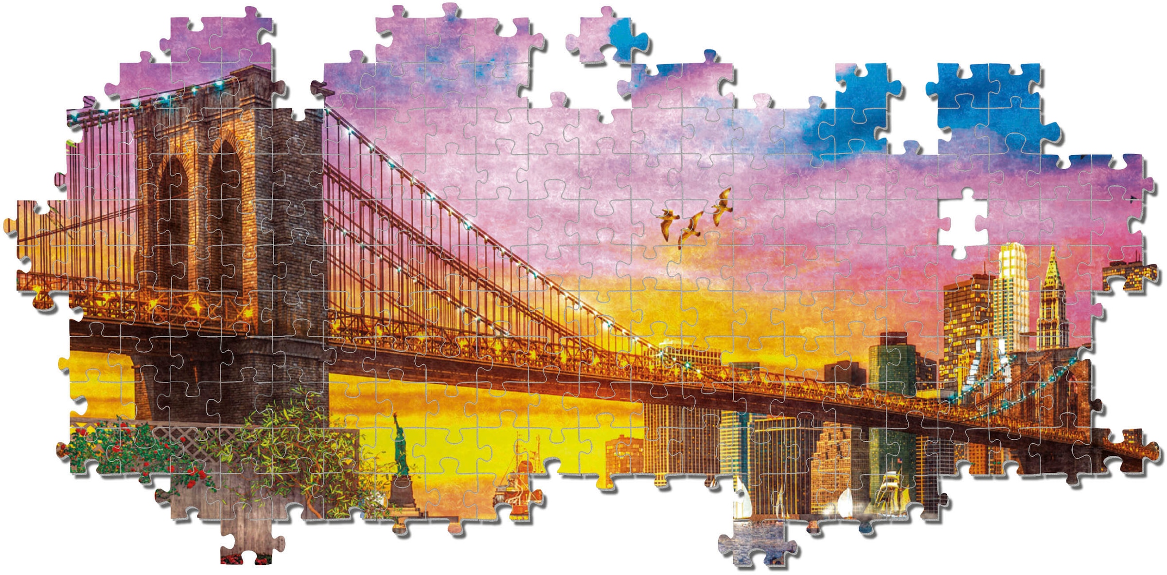 Clementoni® Puzzle »High Quality Collection, Sonnenuntergang über Manhattan« Made in Europe
