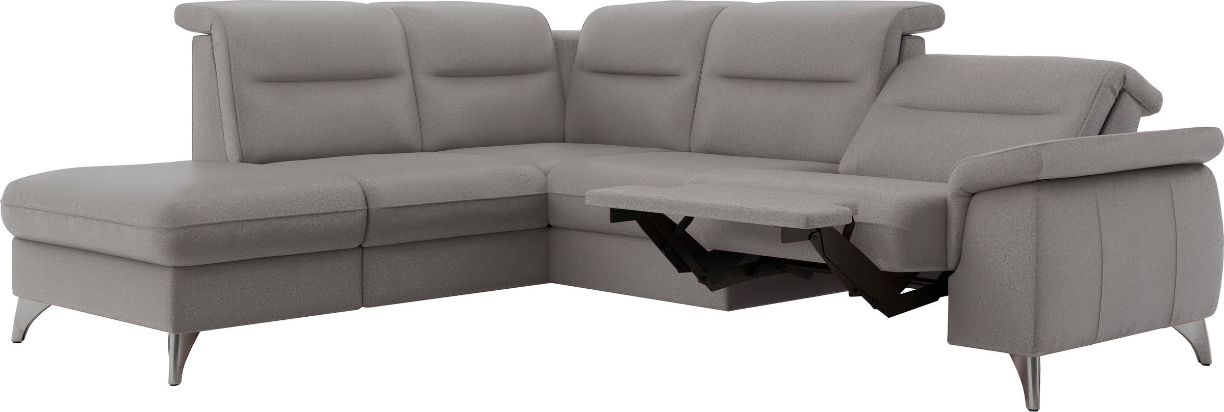 sit&more Ecksofa »Astoria L-Form«, wahlweise mit motorischer Relaxfunktion